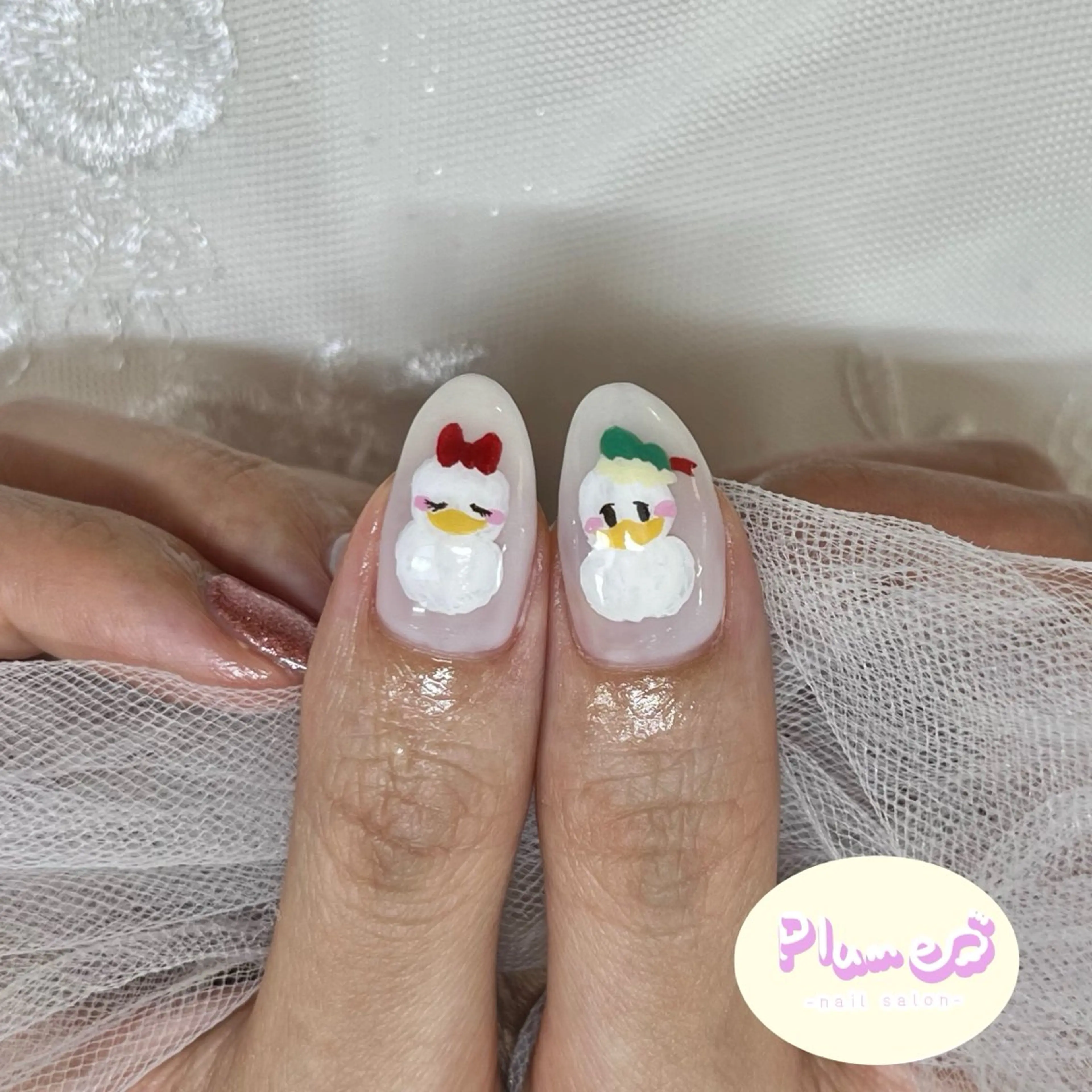 ネイル ハンドネイル plume nail ☆韓国ネイルのネイルデザイン