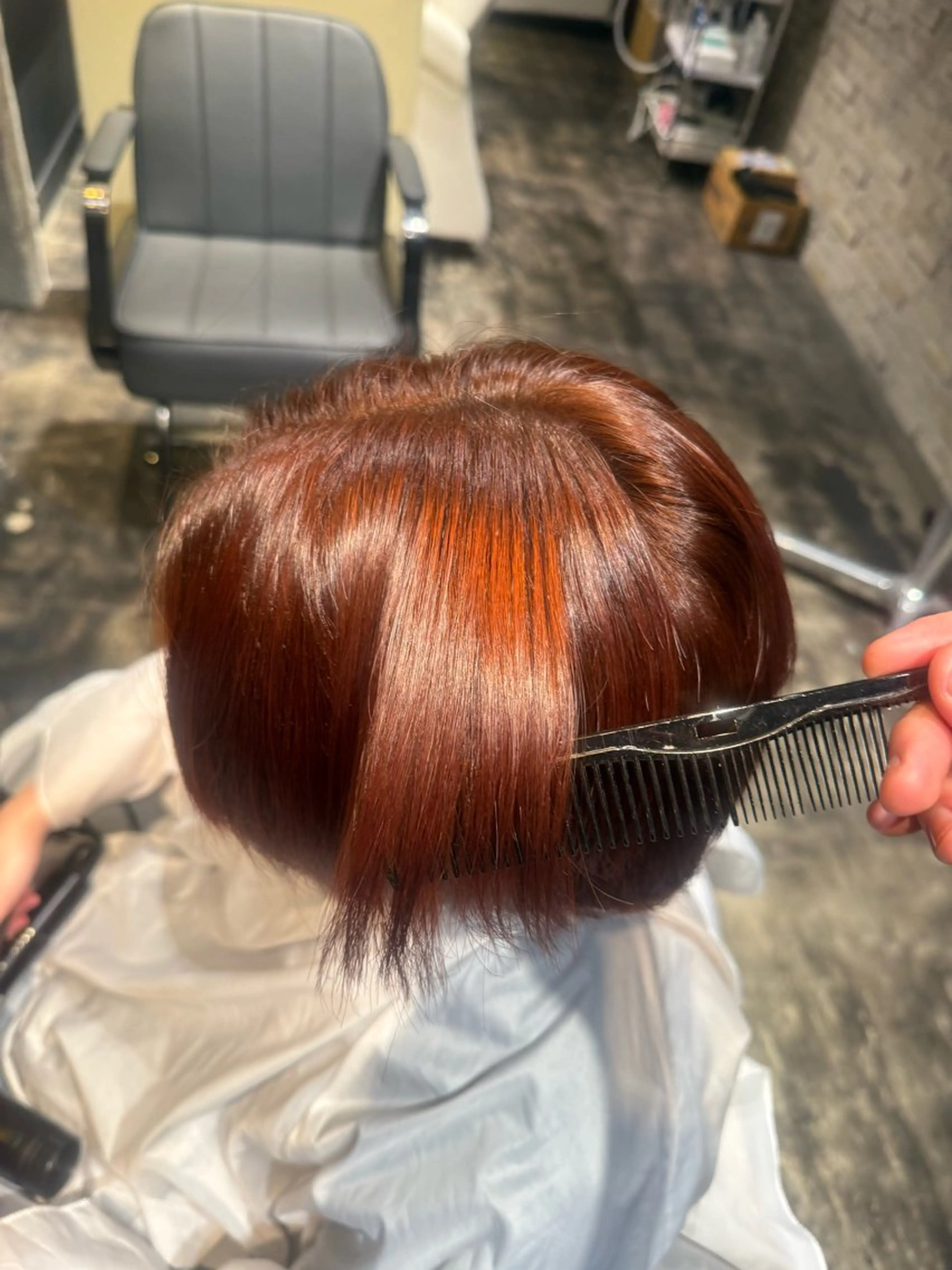 カラー ヘアカラー 縮毛モデル様大募集！ 上名 快音のヘアスタイル