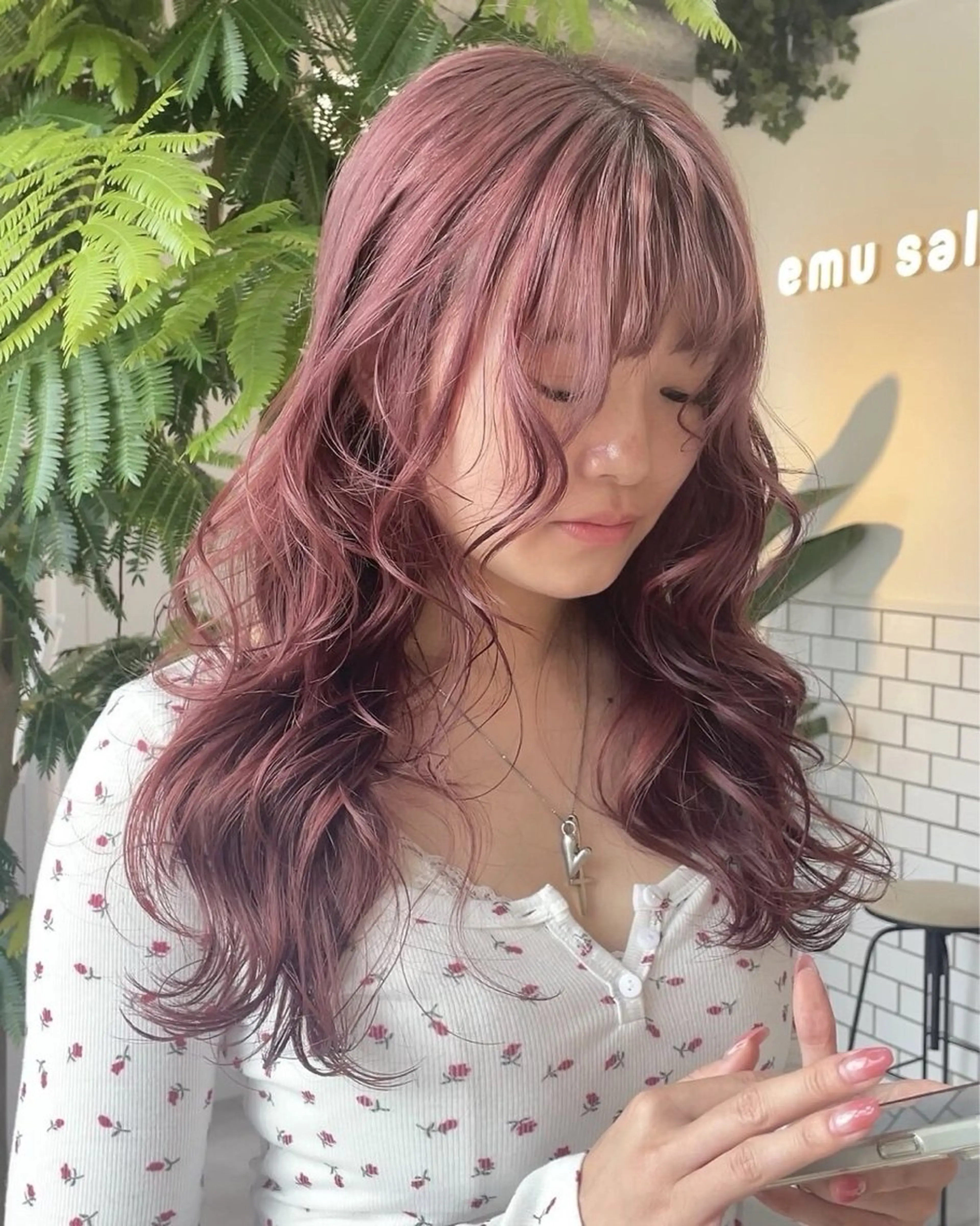 Wカラー＋トリートメントの写真