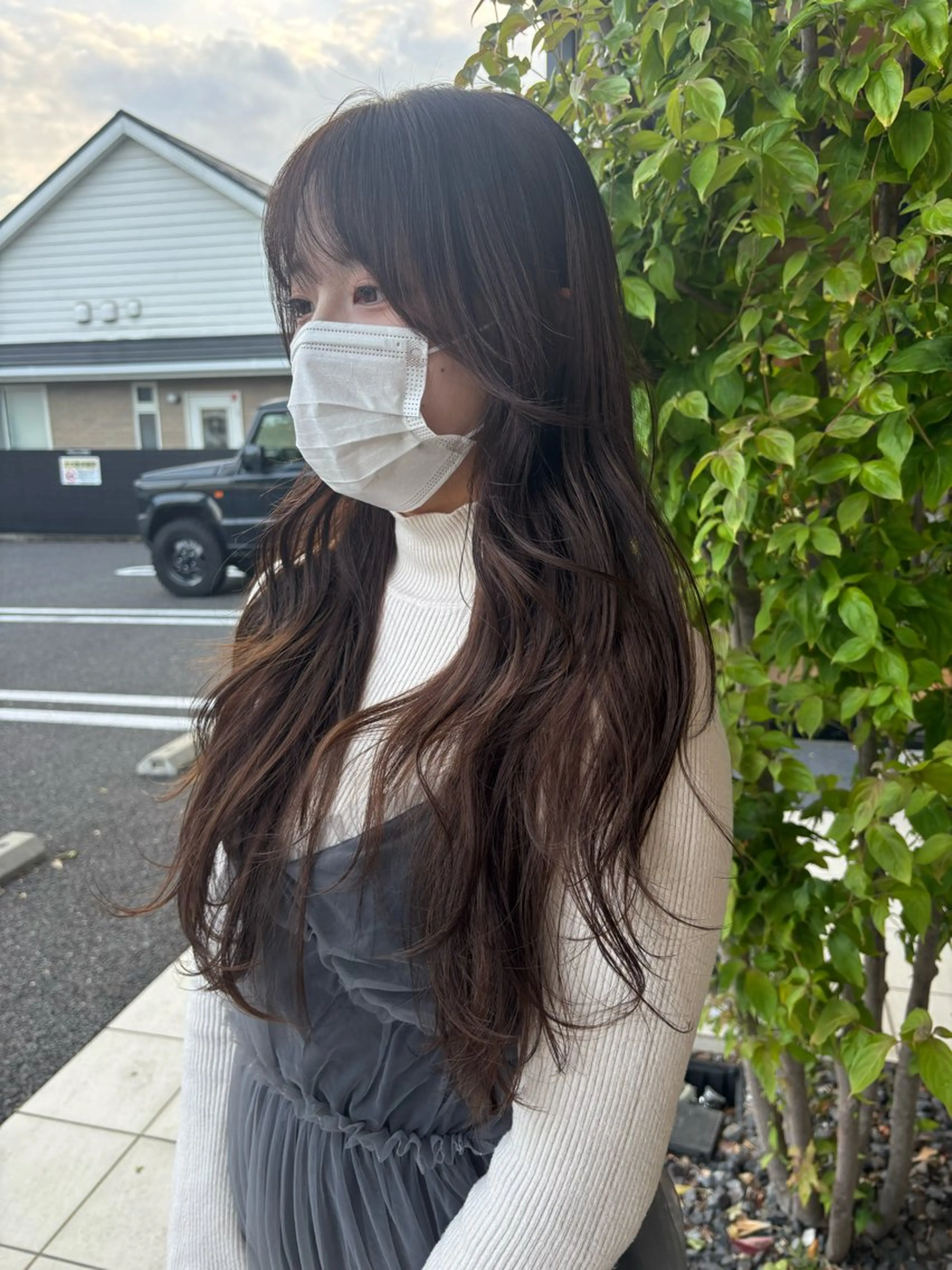 ロング カラー ベージュカラー niil所属・miyu /niilのヘアスタイル