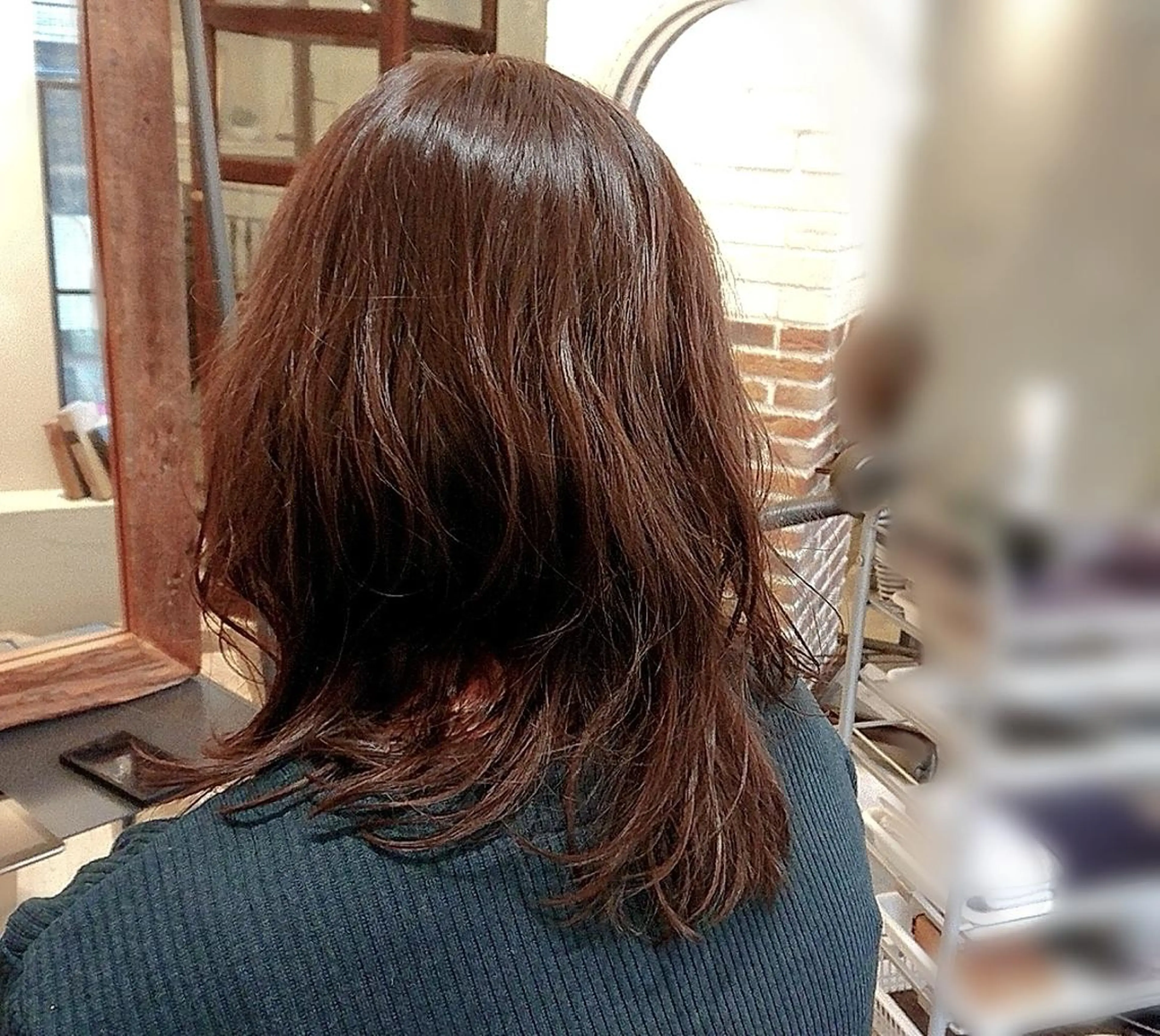 ミディアム ヘアカラー トリートメント 渡辺 康行のヘアスタイル