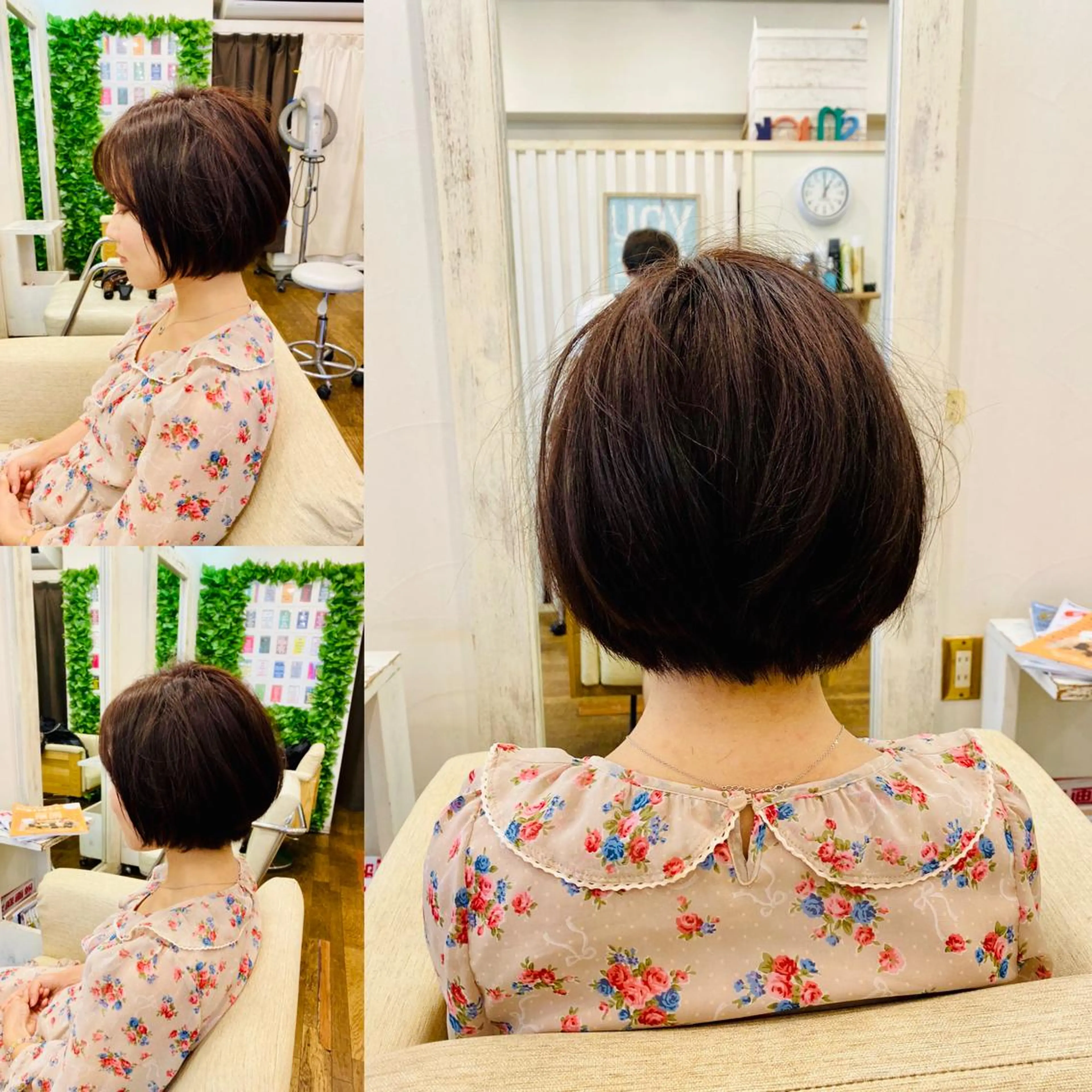 ショート カット ヘアカラー トリートメント 〒hair snick （ヘアースニック）所属・吉原 頌平のヘアスタイル