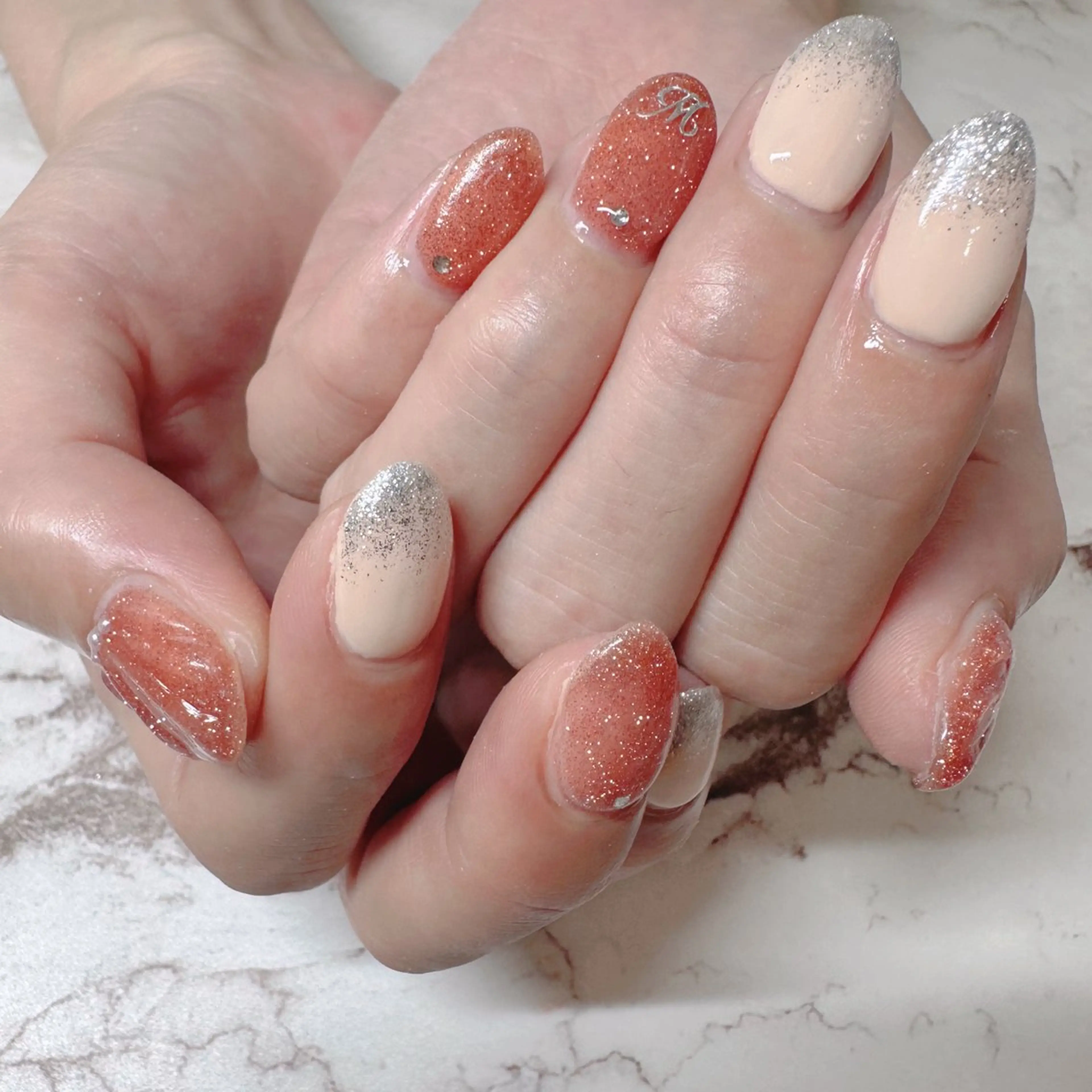 ネイル Ange 🍊YUI🍊のネイルデザイン