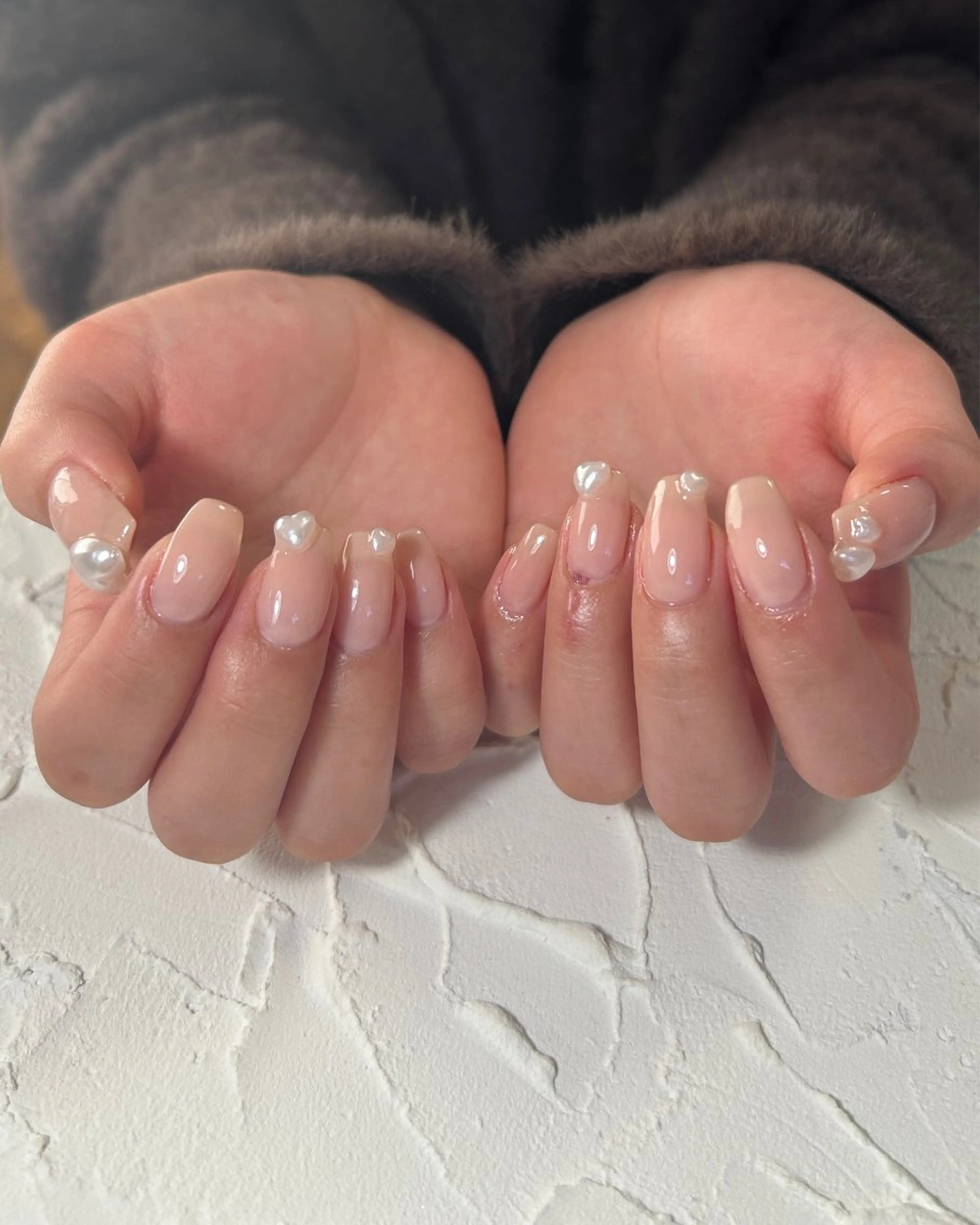 ネイル 持ち込み ワンカラーネイル ハンドネイル Lofinails ちひろのネイルデザイン