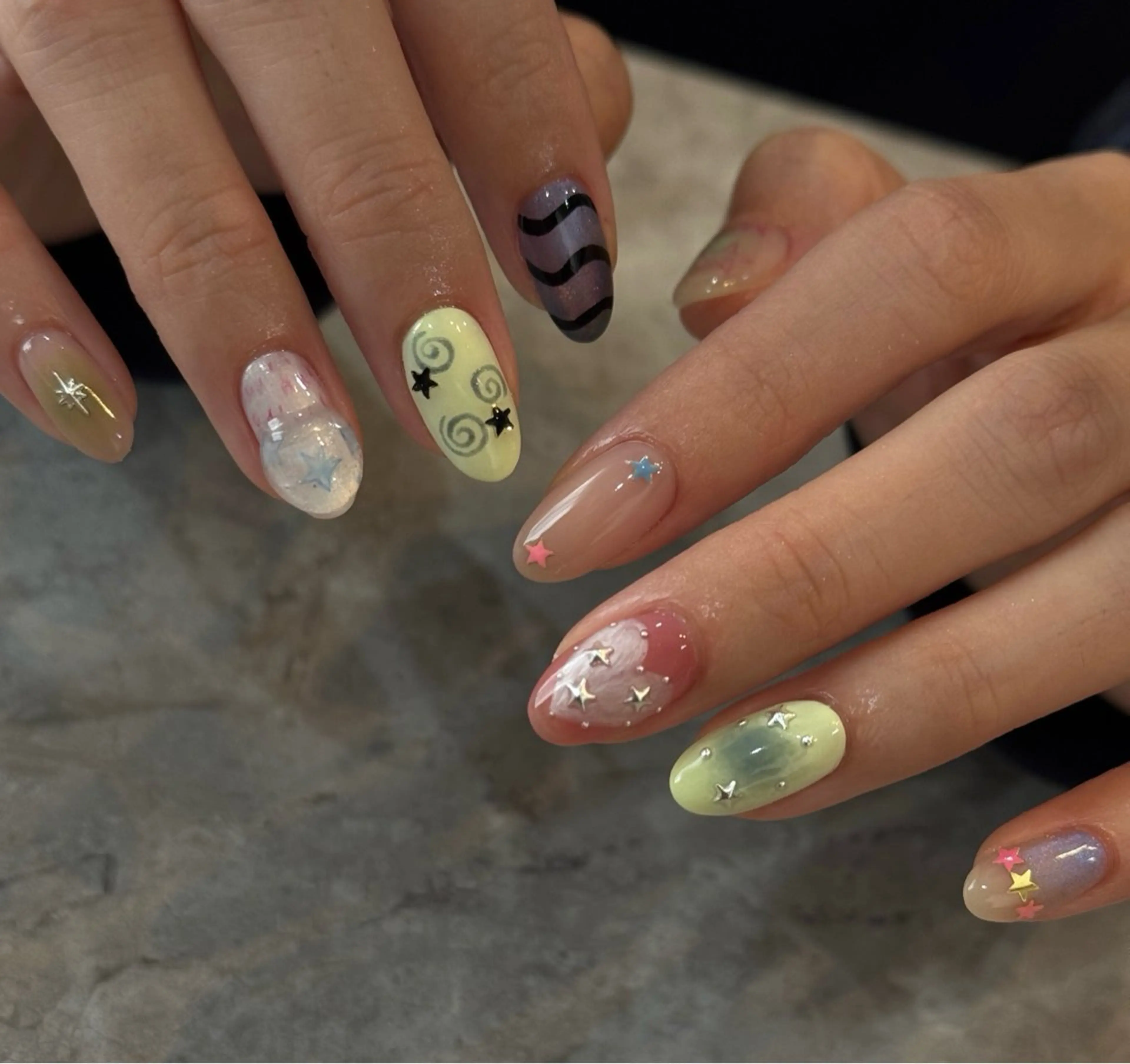 ネイル アートネイル ハンドネイル Blé nailのネイルデザイン