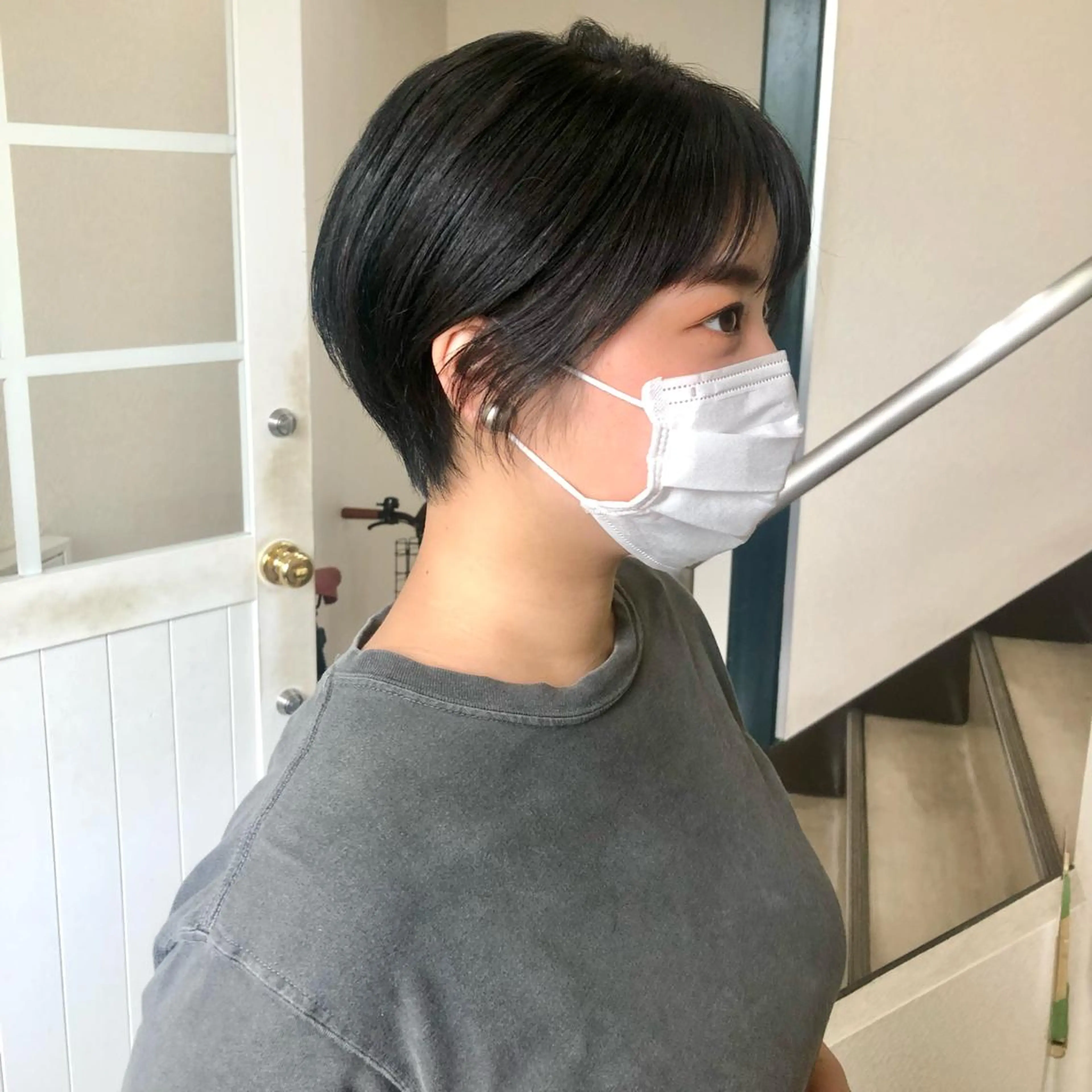 ショート くせ毛 ショートヘア 水野 雪 /パーマ/暖色カラーのヘアスタイル