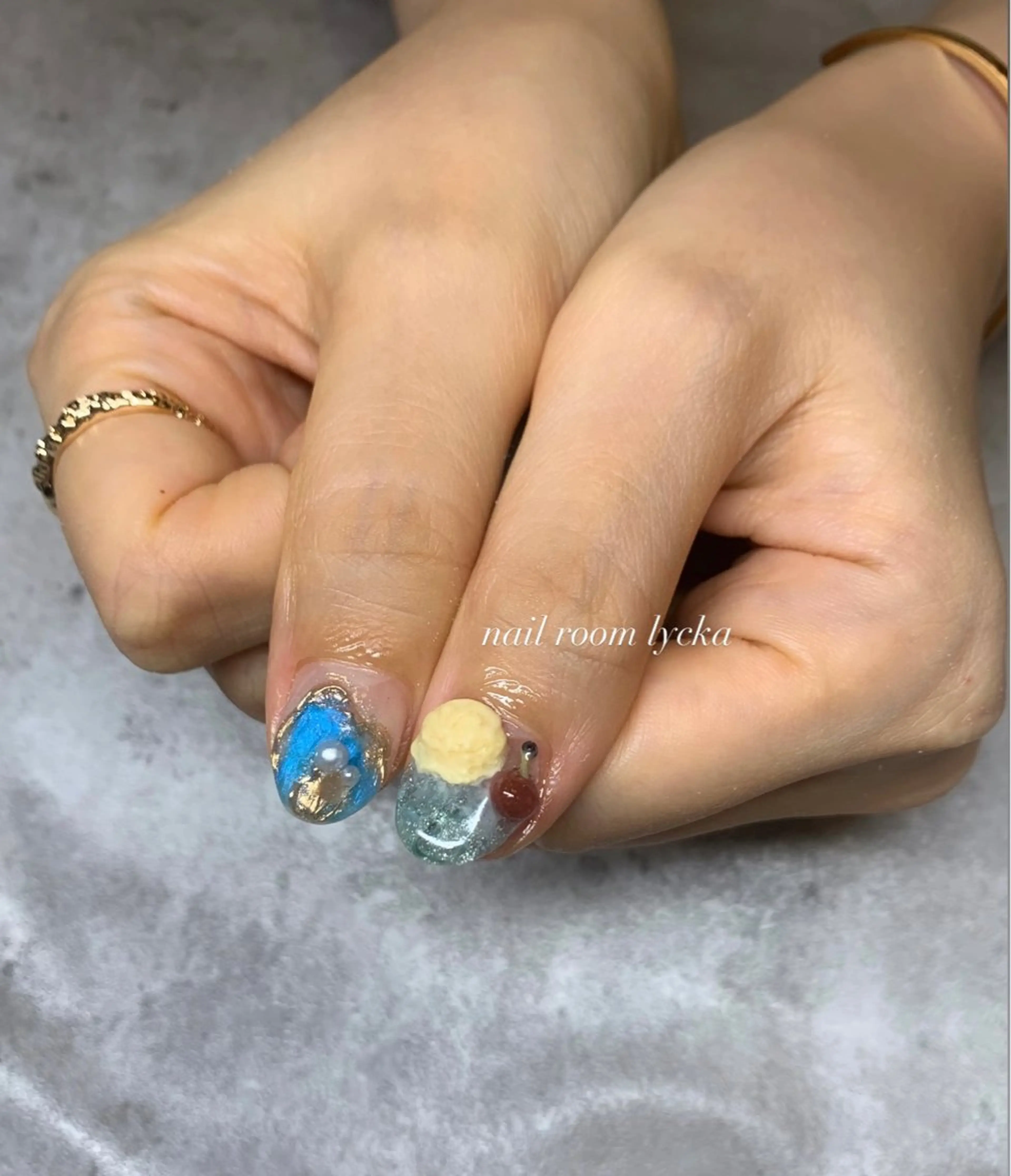 ネイル ﾈｲﾙﾙｰﾑﾘｯｶ 𝐦𝐚𝐲𝐮のネイルデザイン