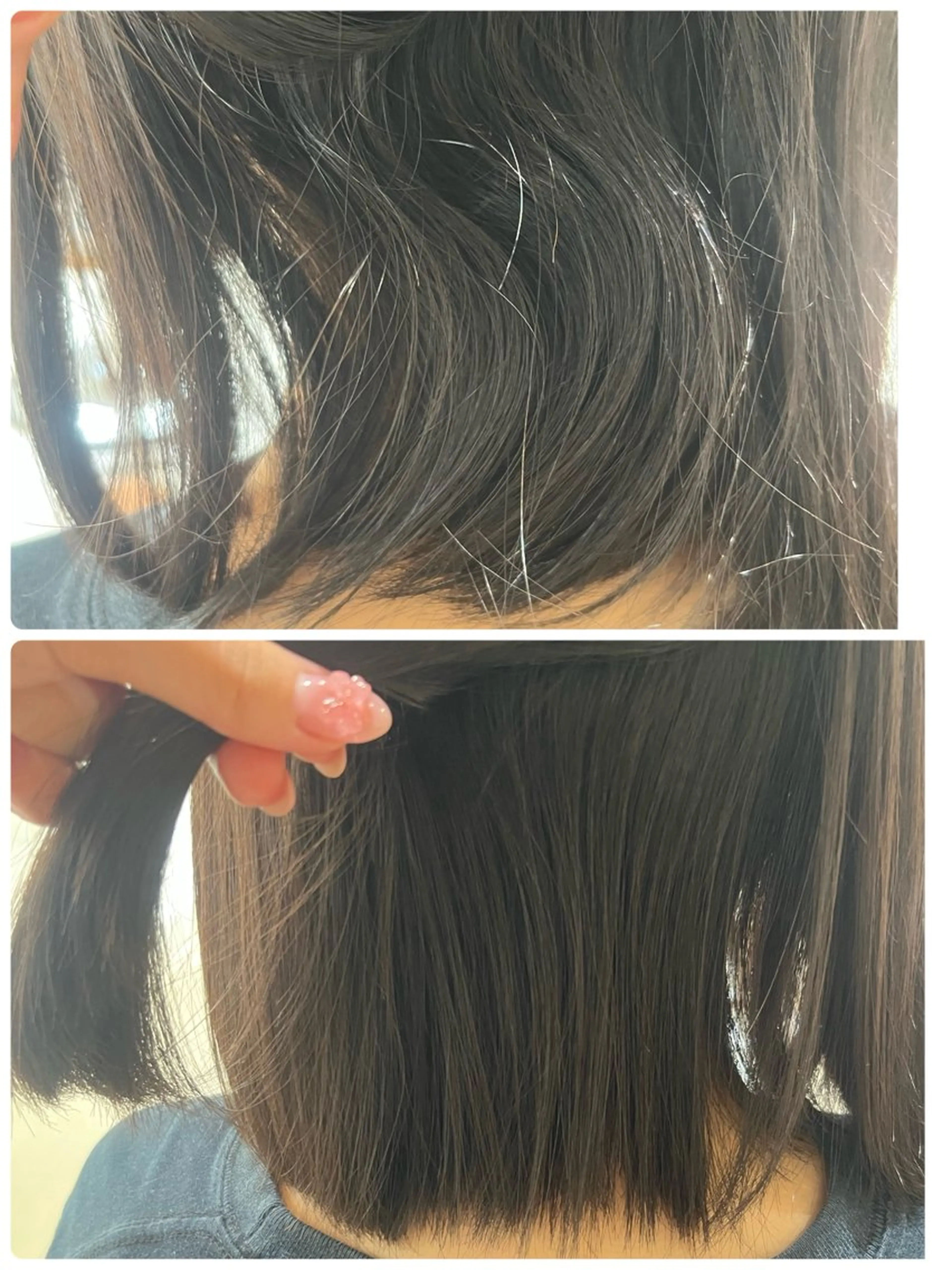 縮毛矯正で扱いやすい髪の毛へ✨️の写真