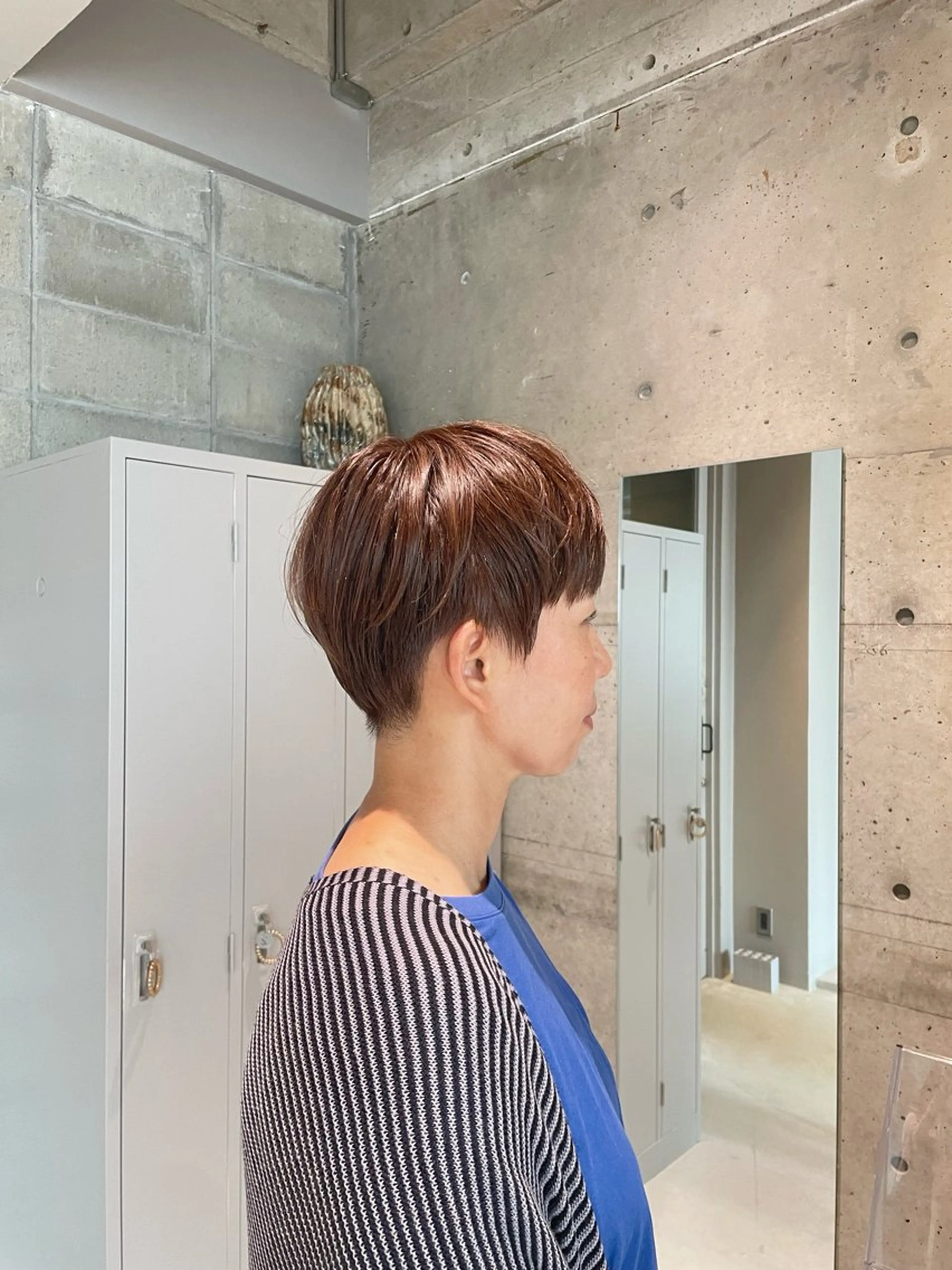 ショート カラー 透明感カラー IDEN AND TITY所属・ショートモデル募集 yukakoのヘアスタイル