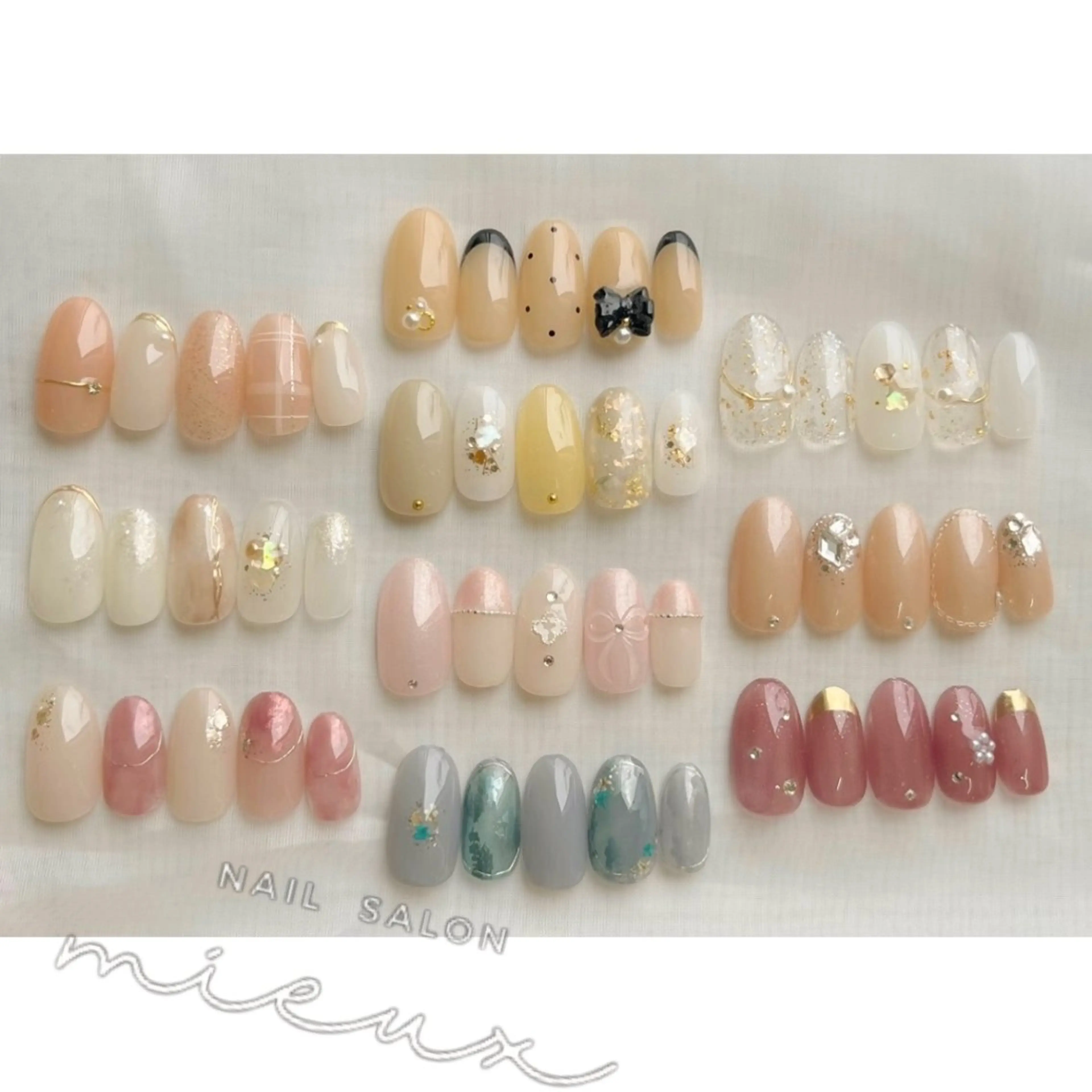 ネイル ハンドネイル mieux ariiiのネイルデザイン