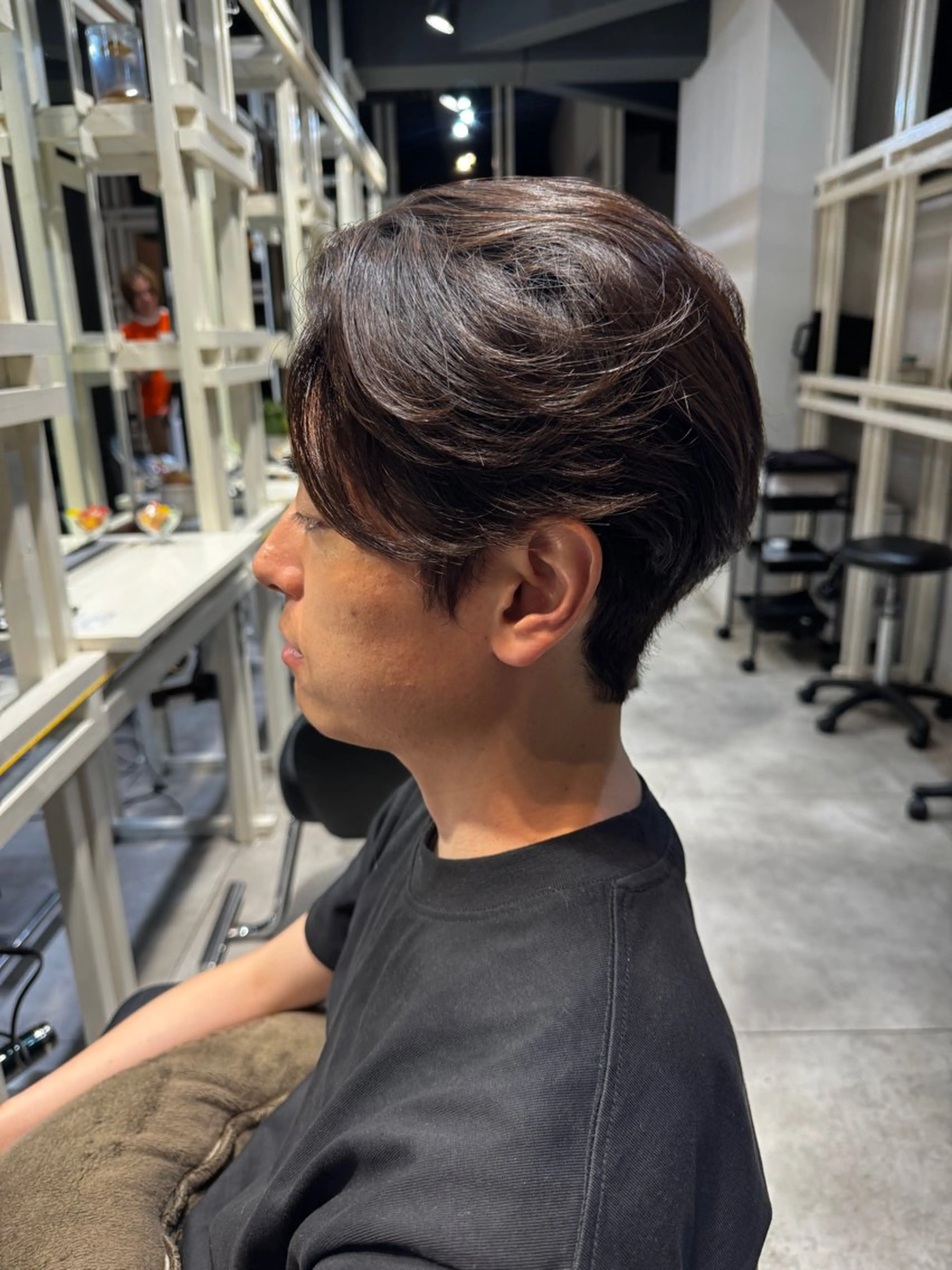 ミディアム パーマ メンズ ミディアムパーマ メンズパーマ ニュアンスパーマ カット ヘッドスパ Dxxxx III所属・オシャレ女性目線の 大人メンズ❁⃘*.ﾟのヘアスタイル