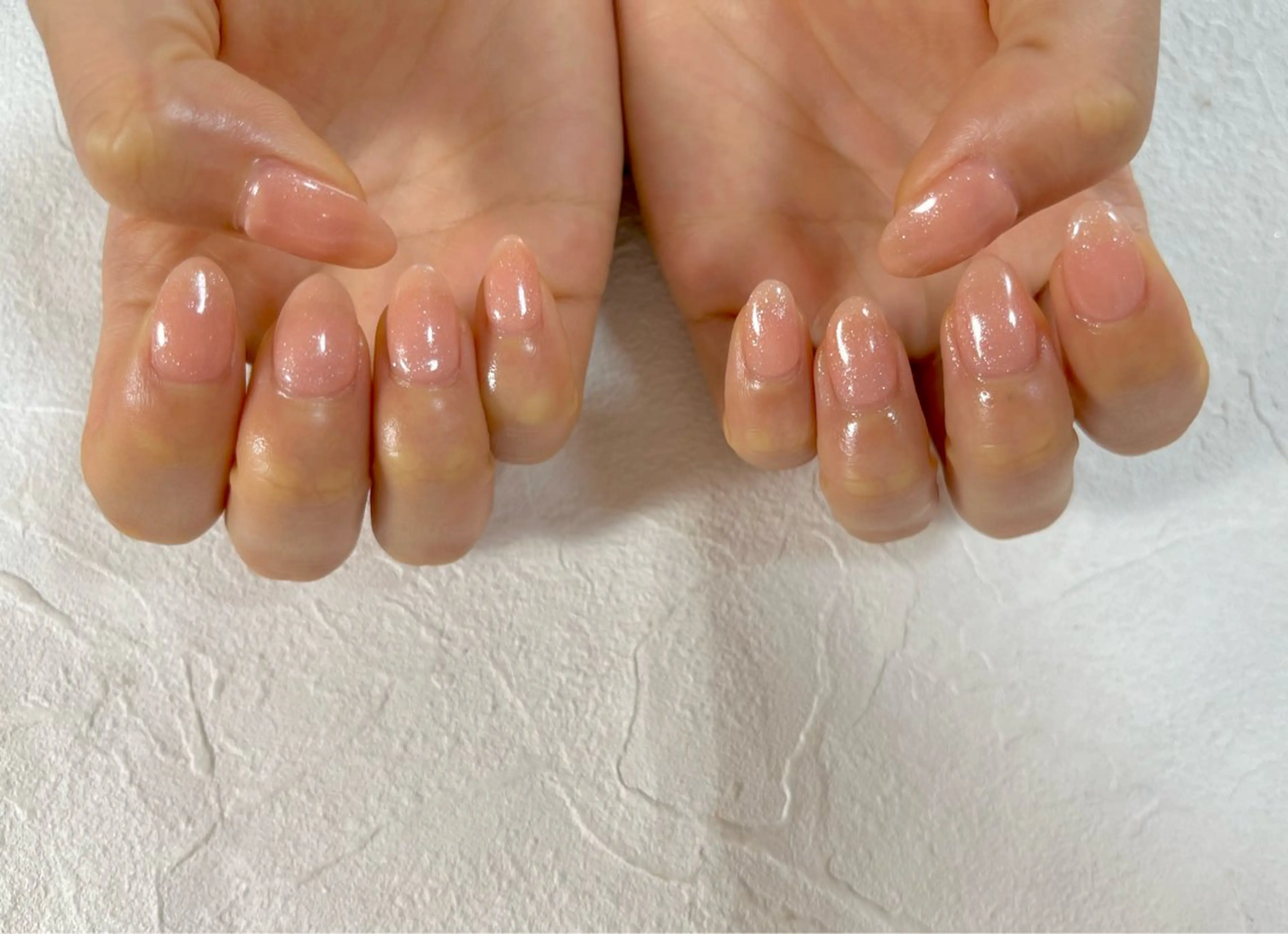 ネイル オーロラネイル フットネイル フレンチネイル ジェルネイル キラキラネイル ハンドネイル kiki nail たまプラーザのネイルデザイン