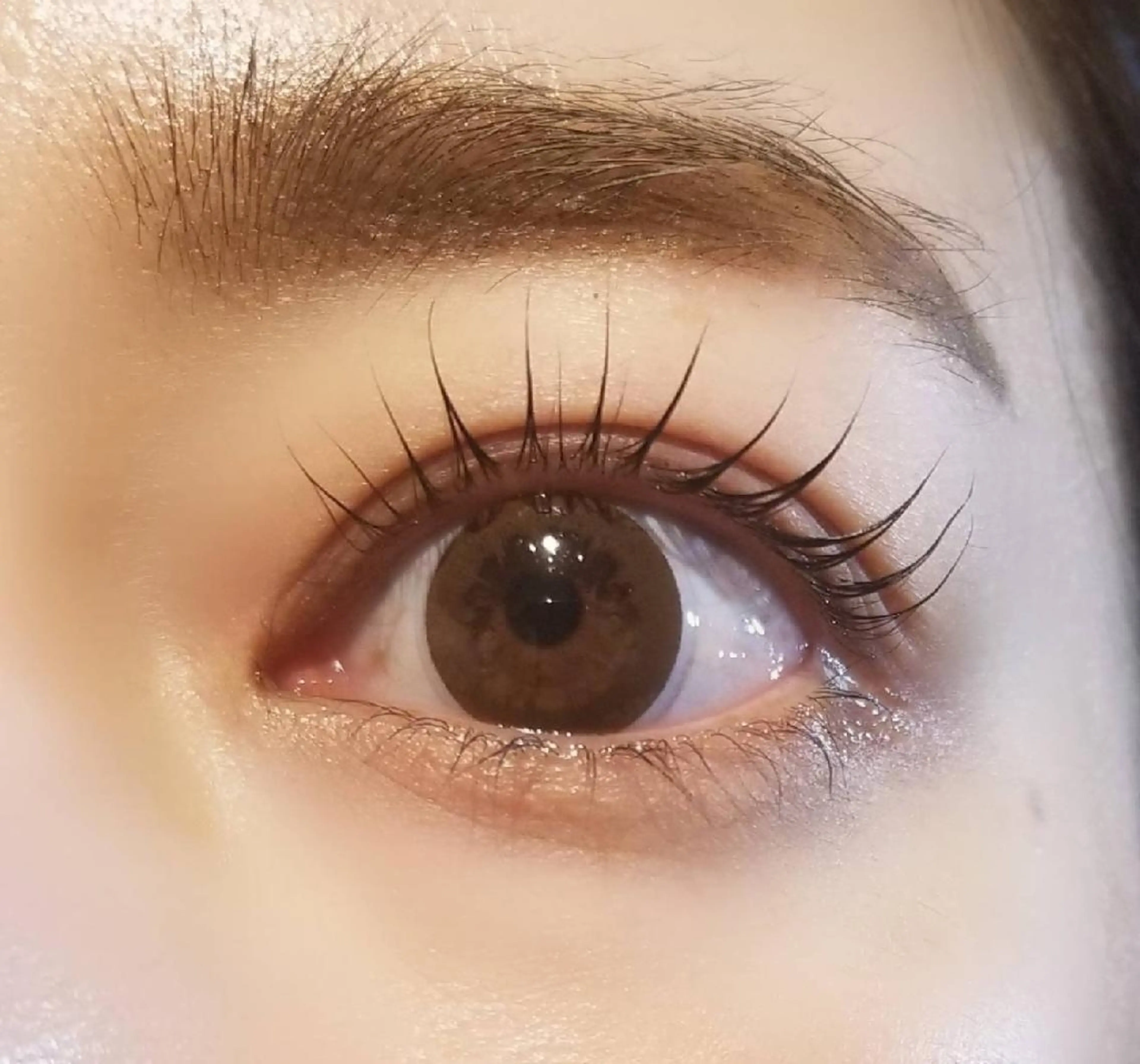 マツエク・マツパ パリジェンヌラッシュリフト EMMA plus．のマツエク・マツパデザイン