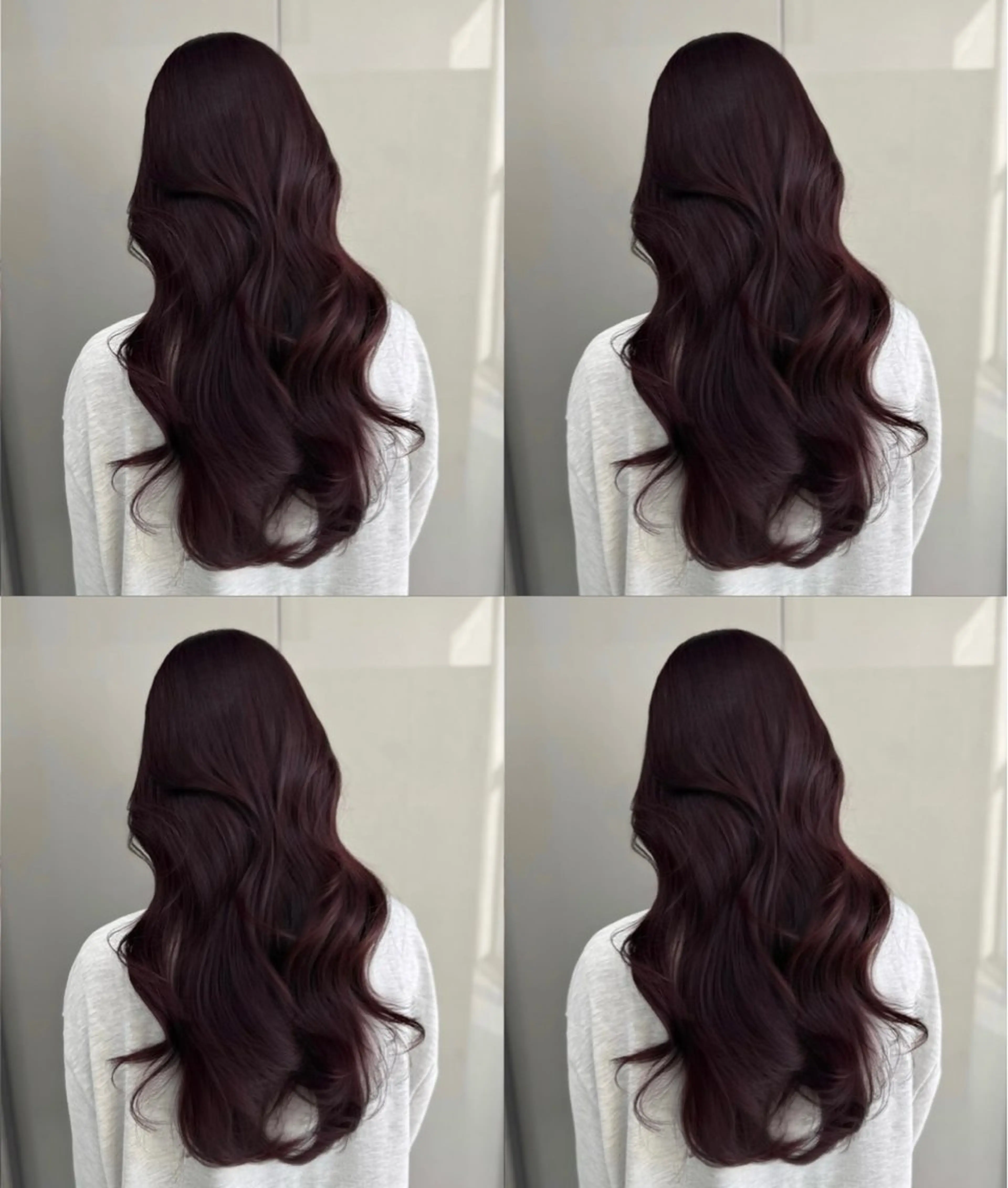 ロング カラー ヘアカラー エクステ 💗シールエクステ/ あおい💗のヘアスタイル