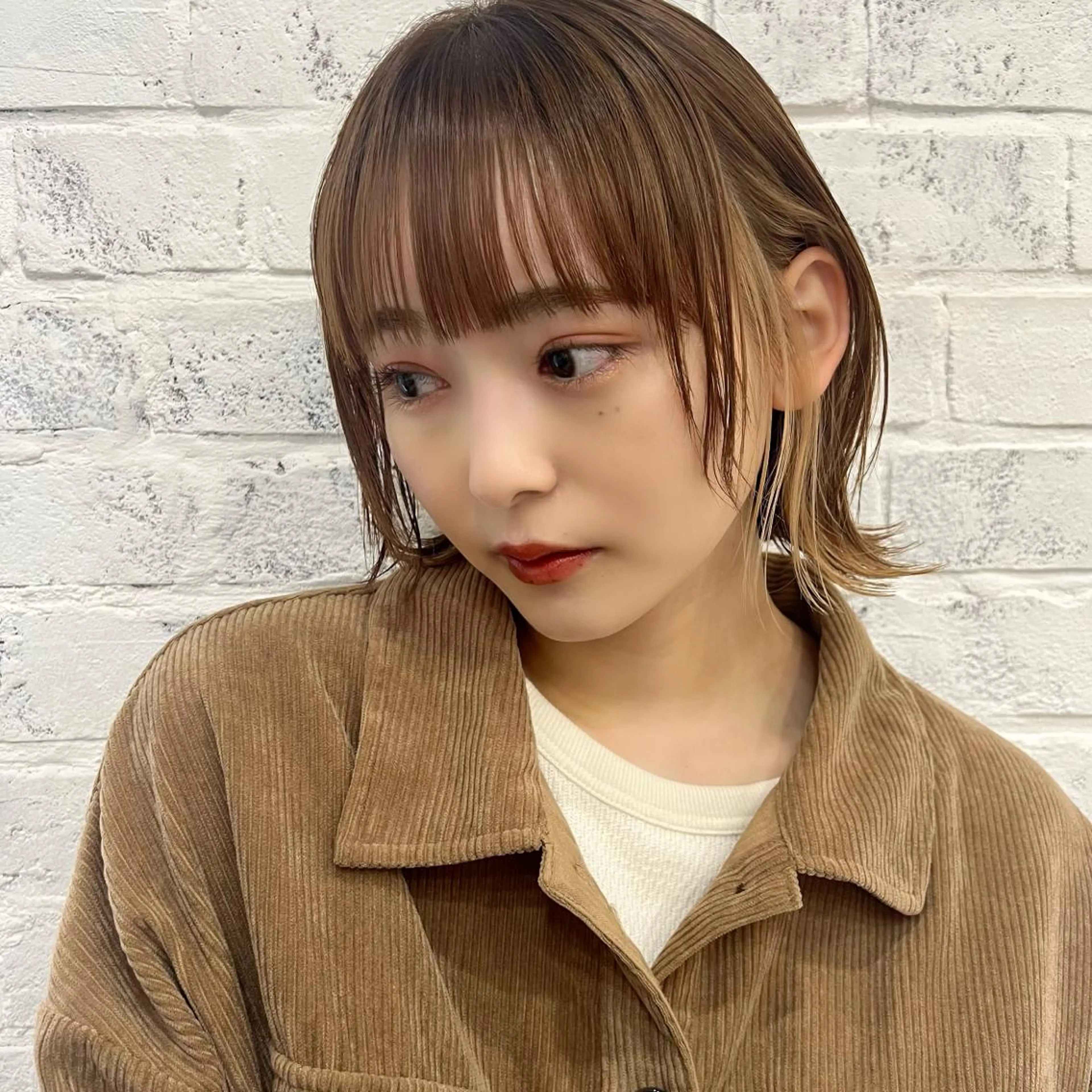 ショート カラー 🎧パーソナルケア/ 透明感カラー/ミユのヘアスタイル