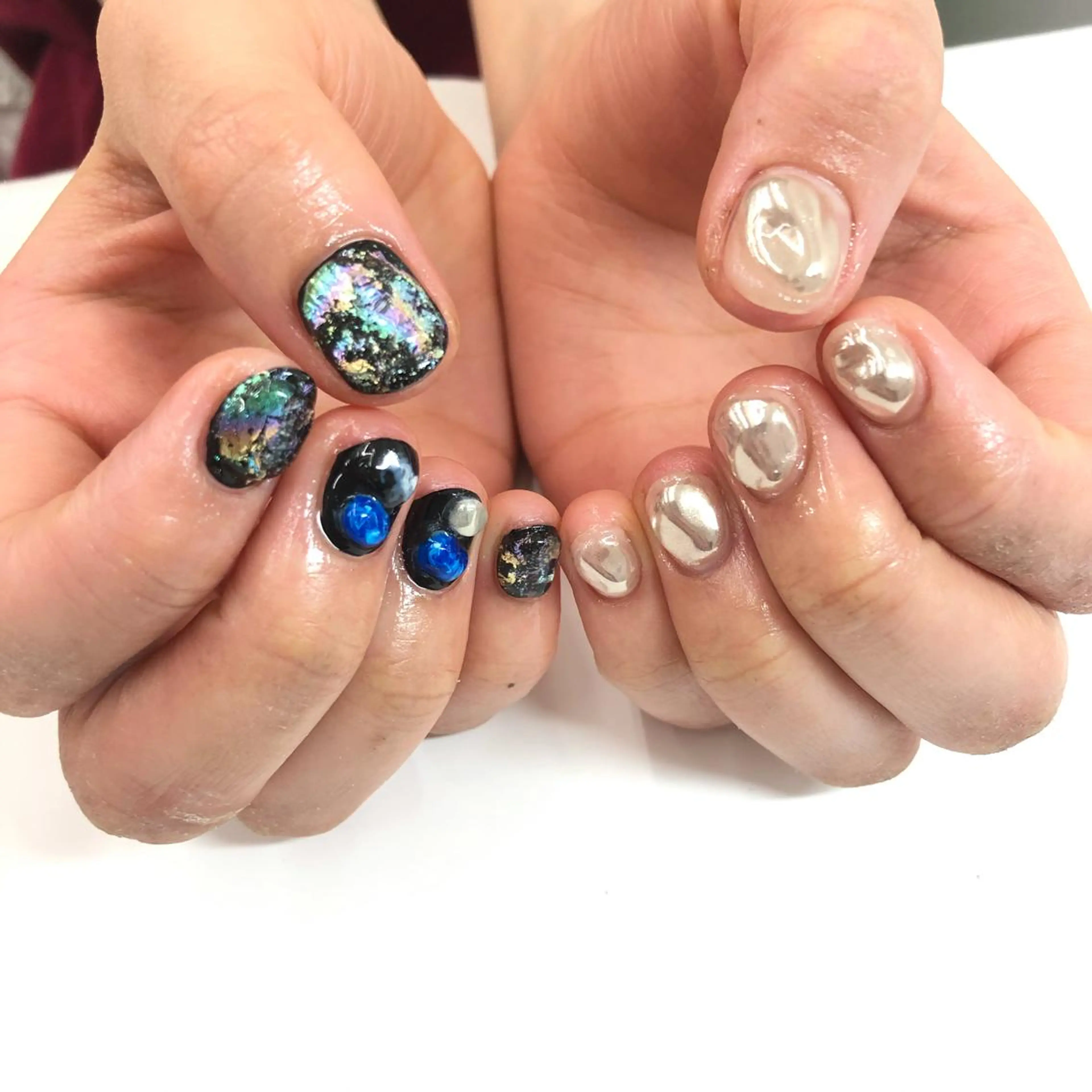 ネイル ニュアンスネイル ハンドネイル Minami 🍓のネイルデザイン