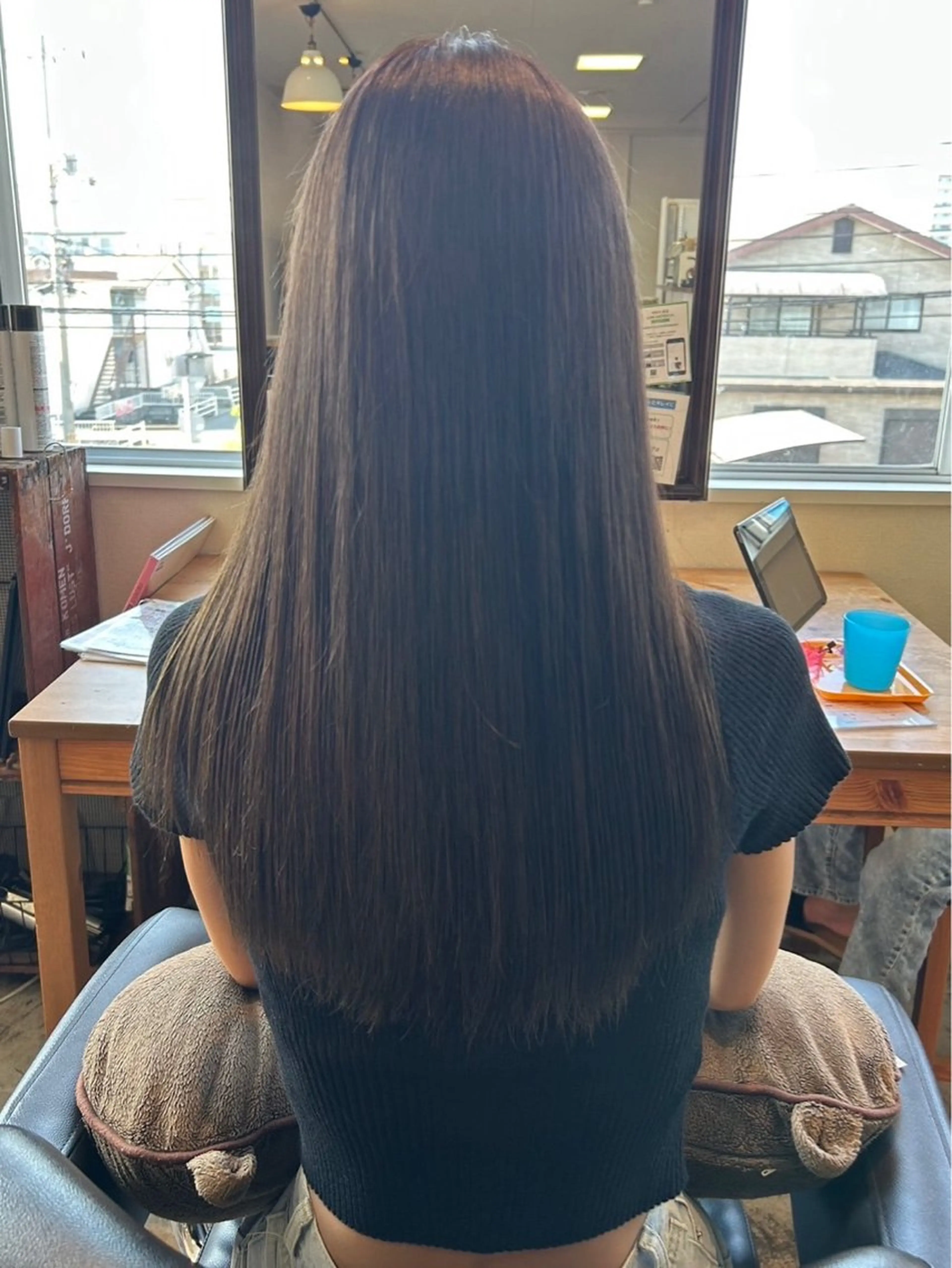 ロング ヘアカラー トリートメント 🔅透明感カラー切田 はじめ🔆のヘアスタイル