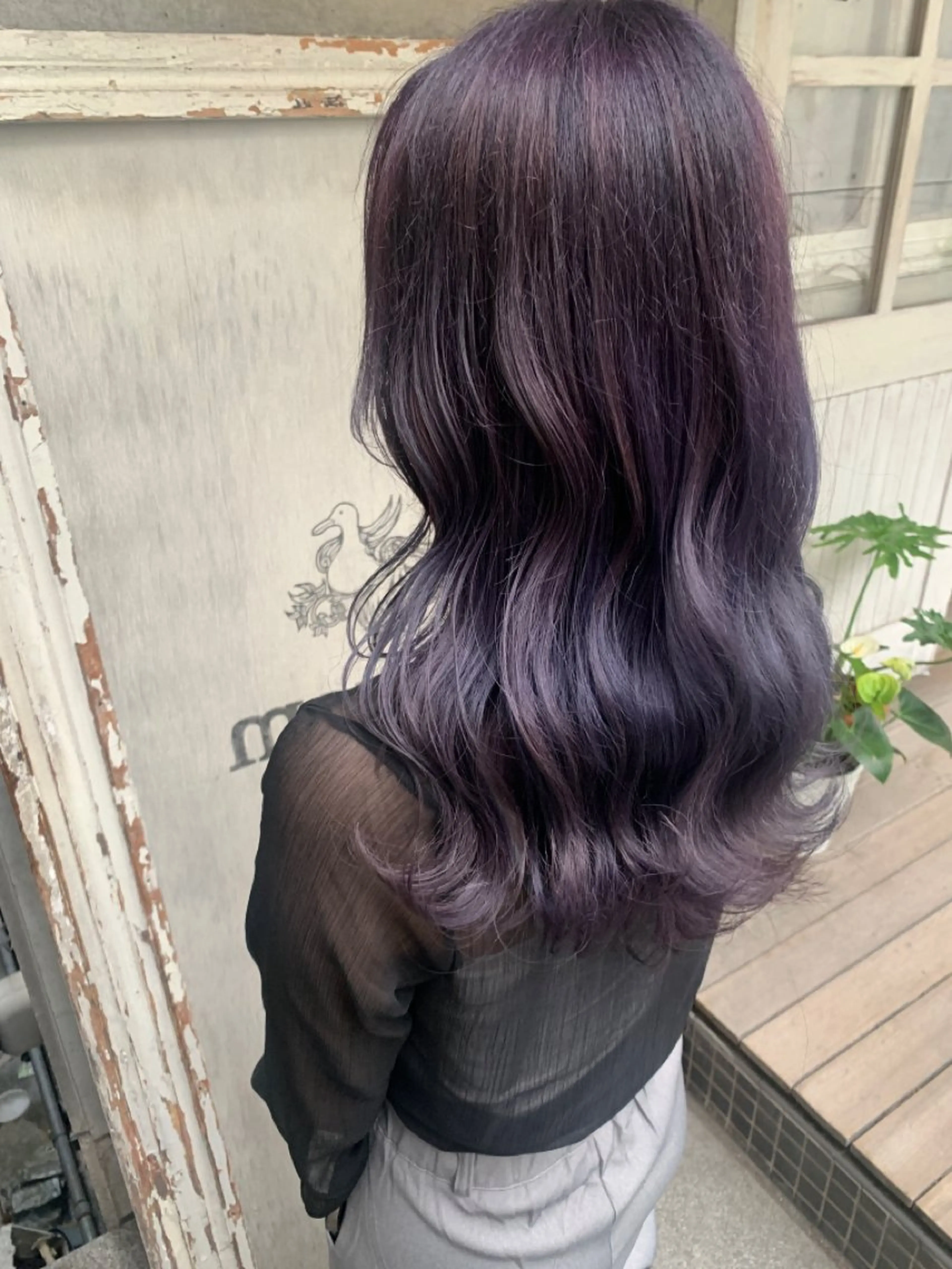 ロング カラー ヘアアレンジ メンズ キッズ ヘアカラー 🌈難波🌈ベージュ カラー【ヒロム】のヘアスタイル