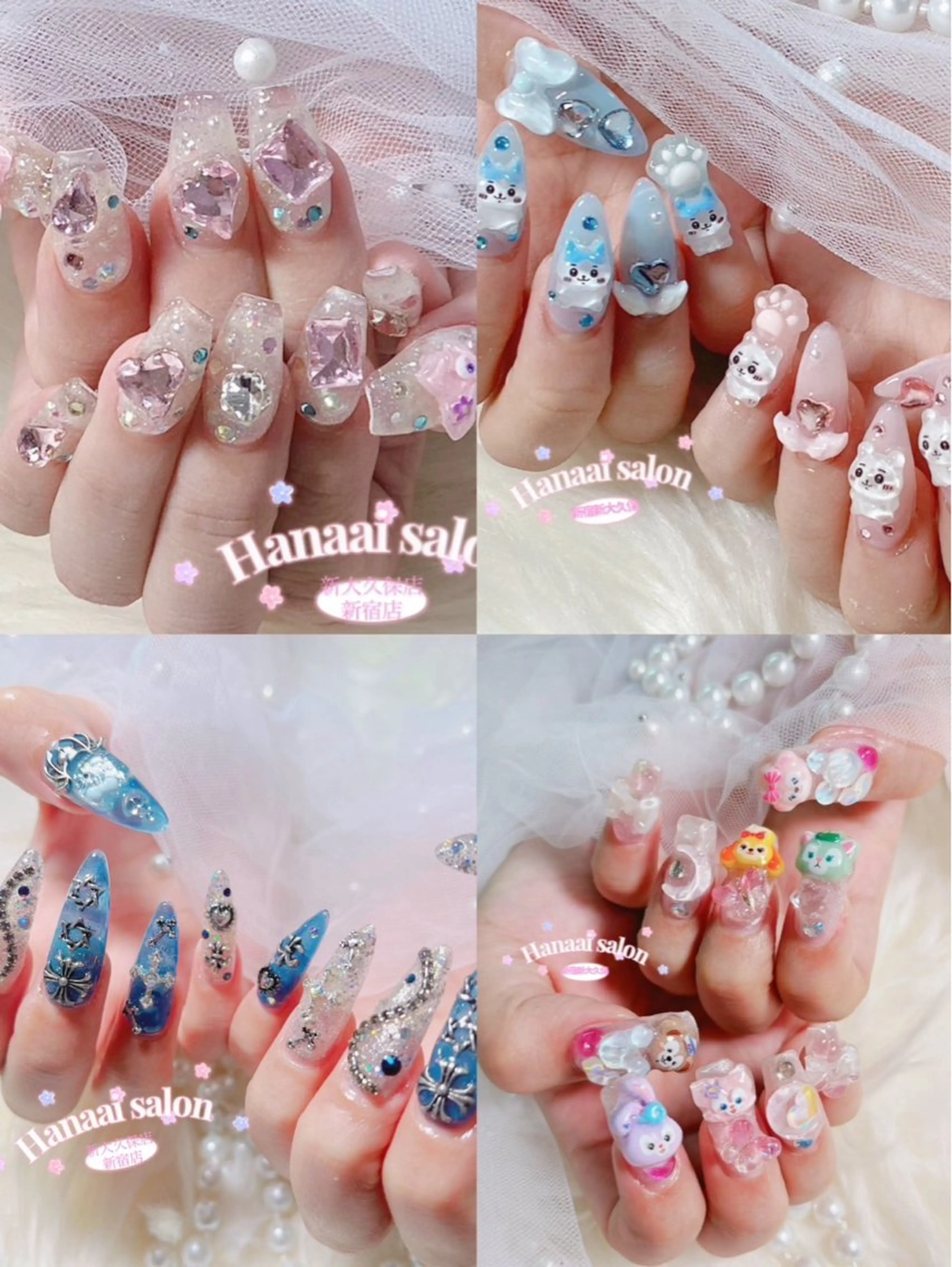 ネイル ハンドネイル Hanaai Salon新宿店のネイルデザイン