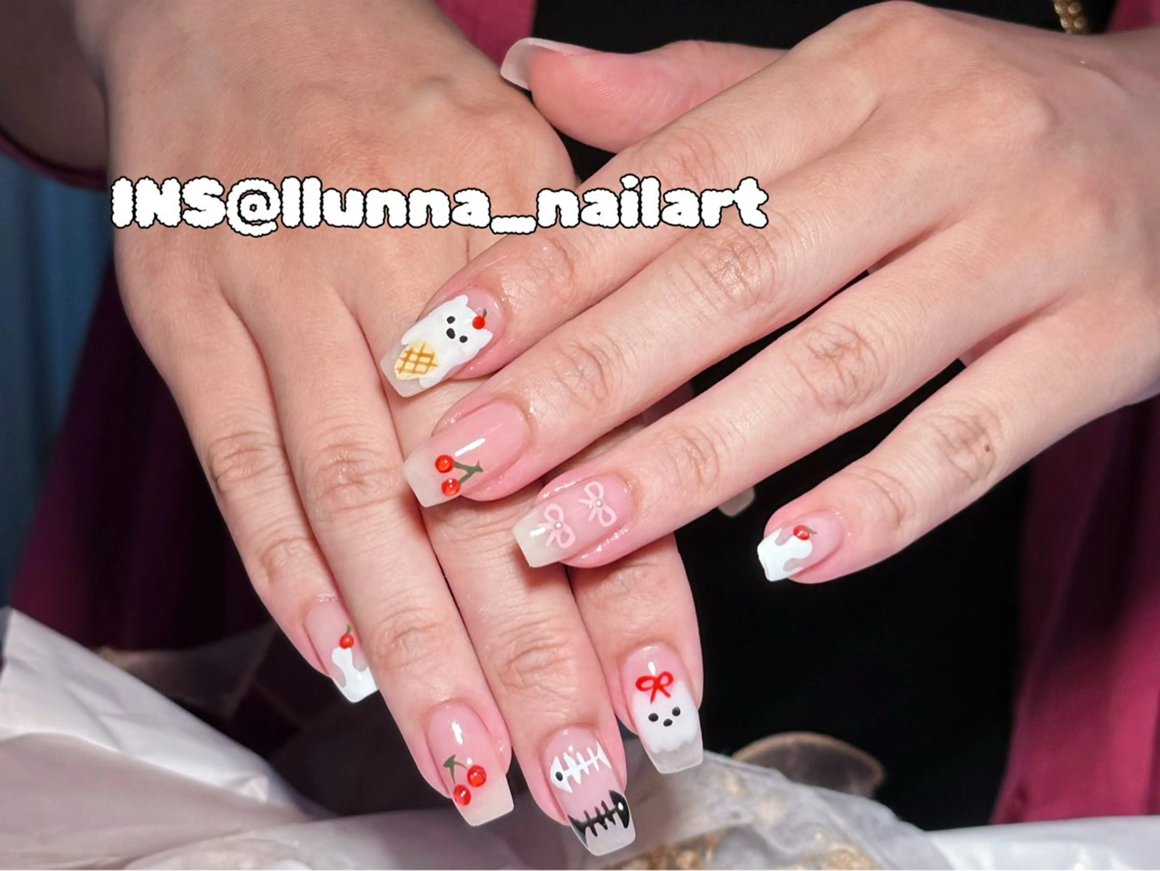 ネイル ハンドネイル Cleopatra  Nail Salon所属・Cleopatra ♡ルナのネイルデザイン