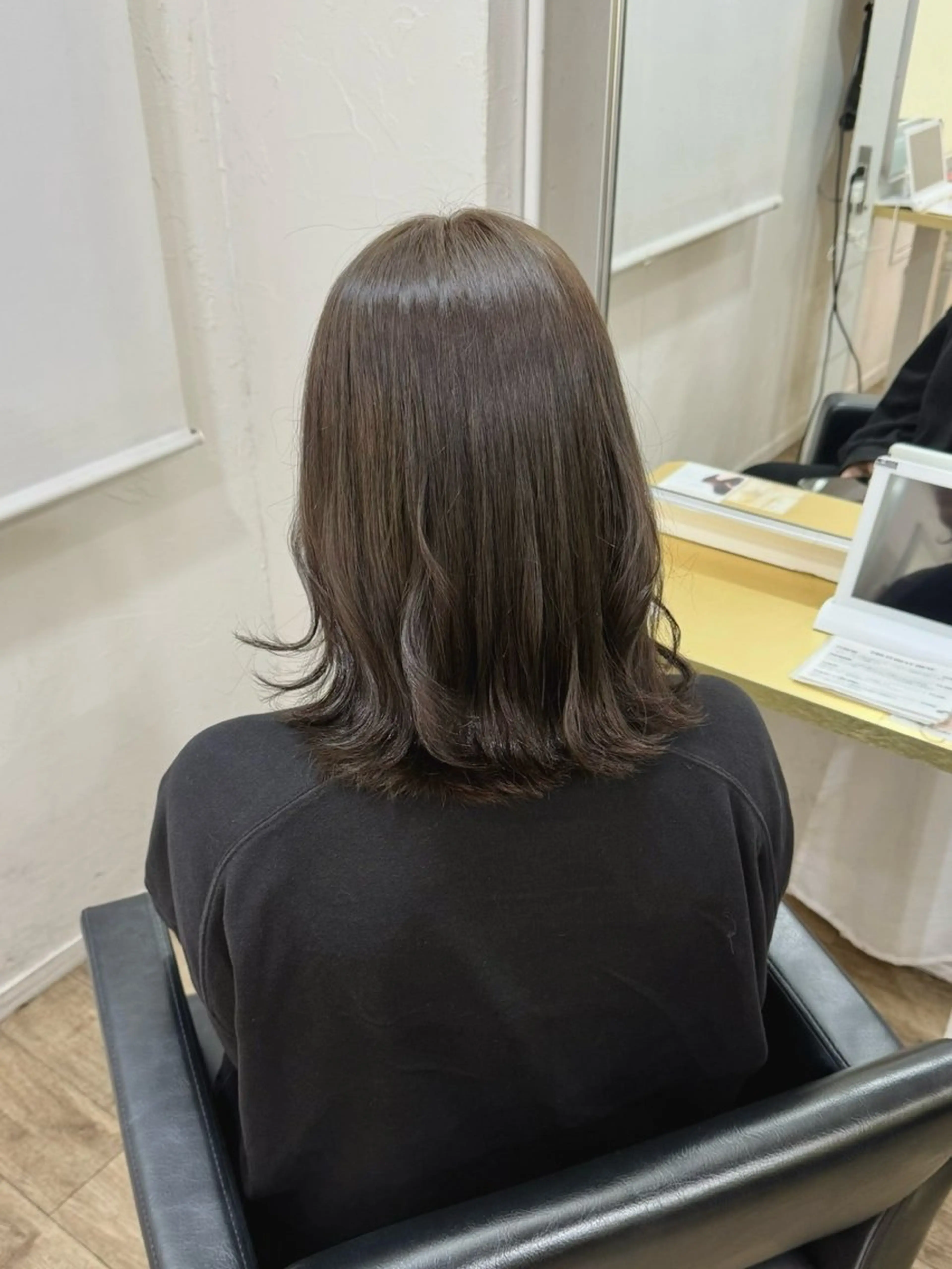 セミロング ヘアカラー トリートメント 髪質改善/ 透明感カラー/RANのヘアスタイル