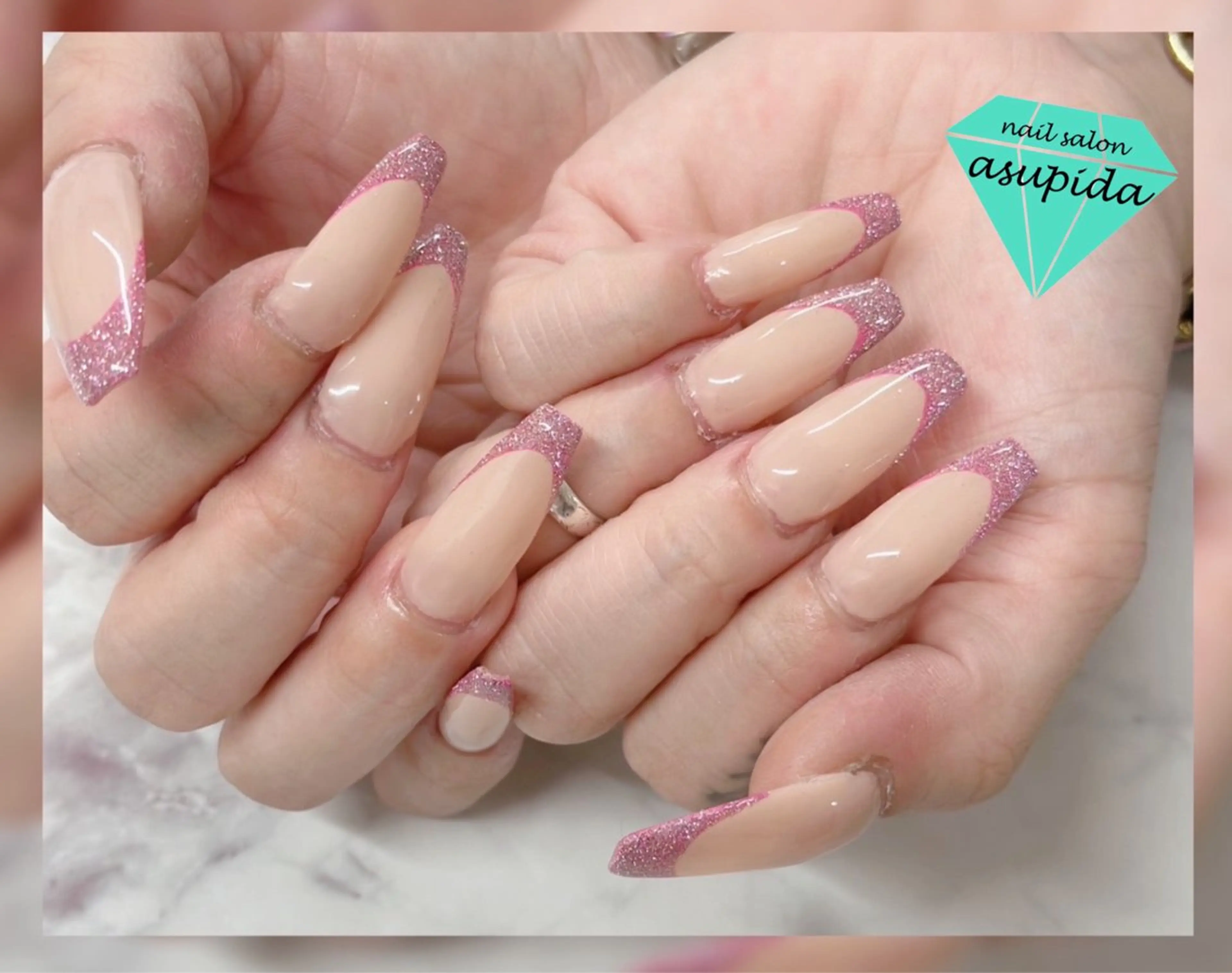 ネイル フラッシュネイル ハンドネイル nailsalon asupida所属・nail salon asupidaのネイルデザイン