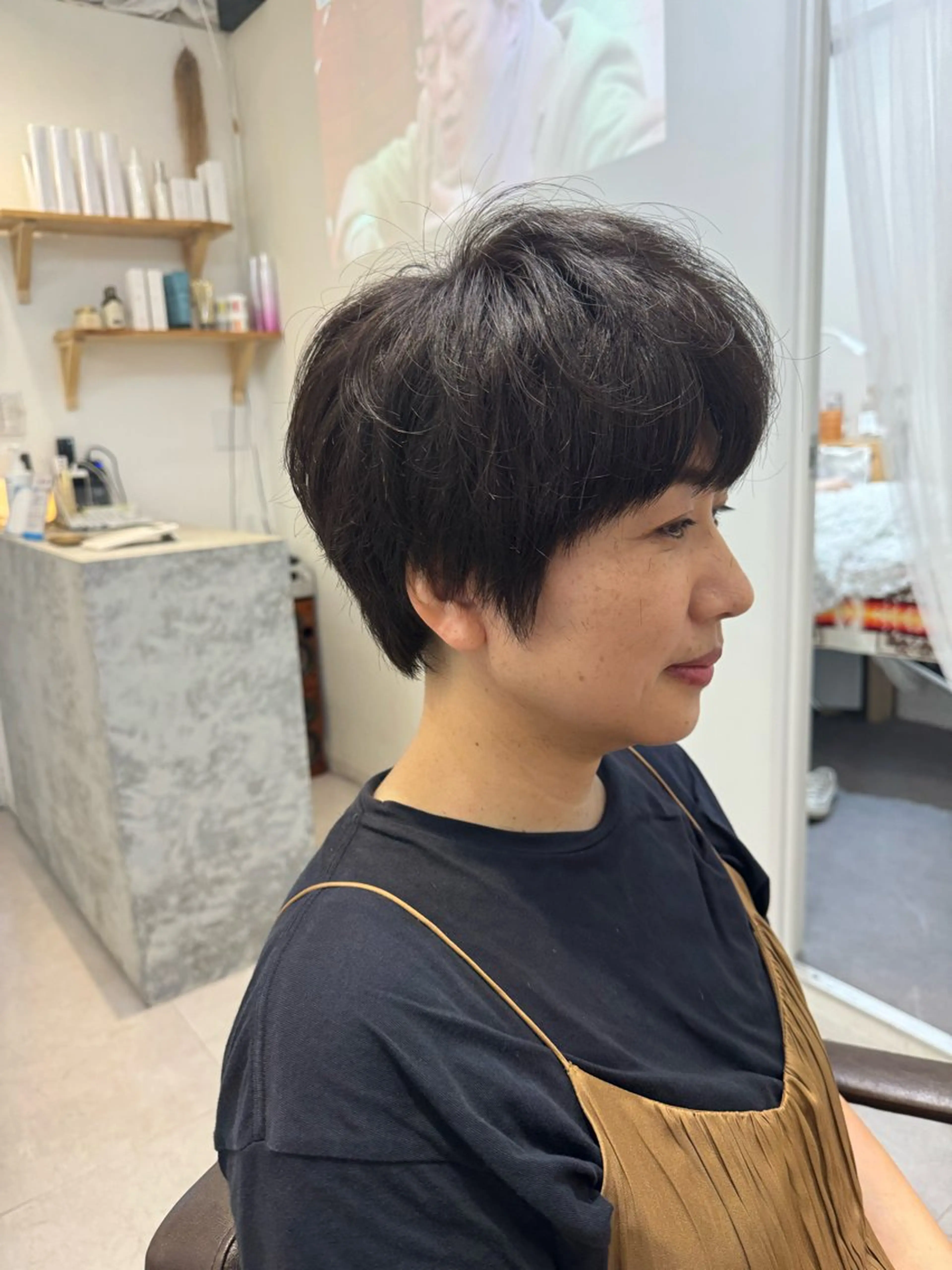 ショート カラー ショートヘア カット Dxxxx III所属・女性目線の大人 メンズ*Ayakaのヘアスタイル