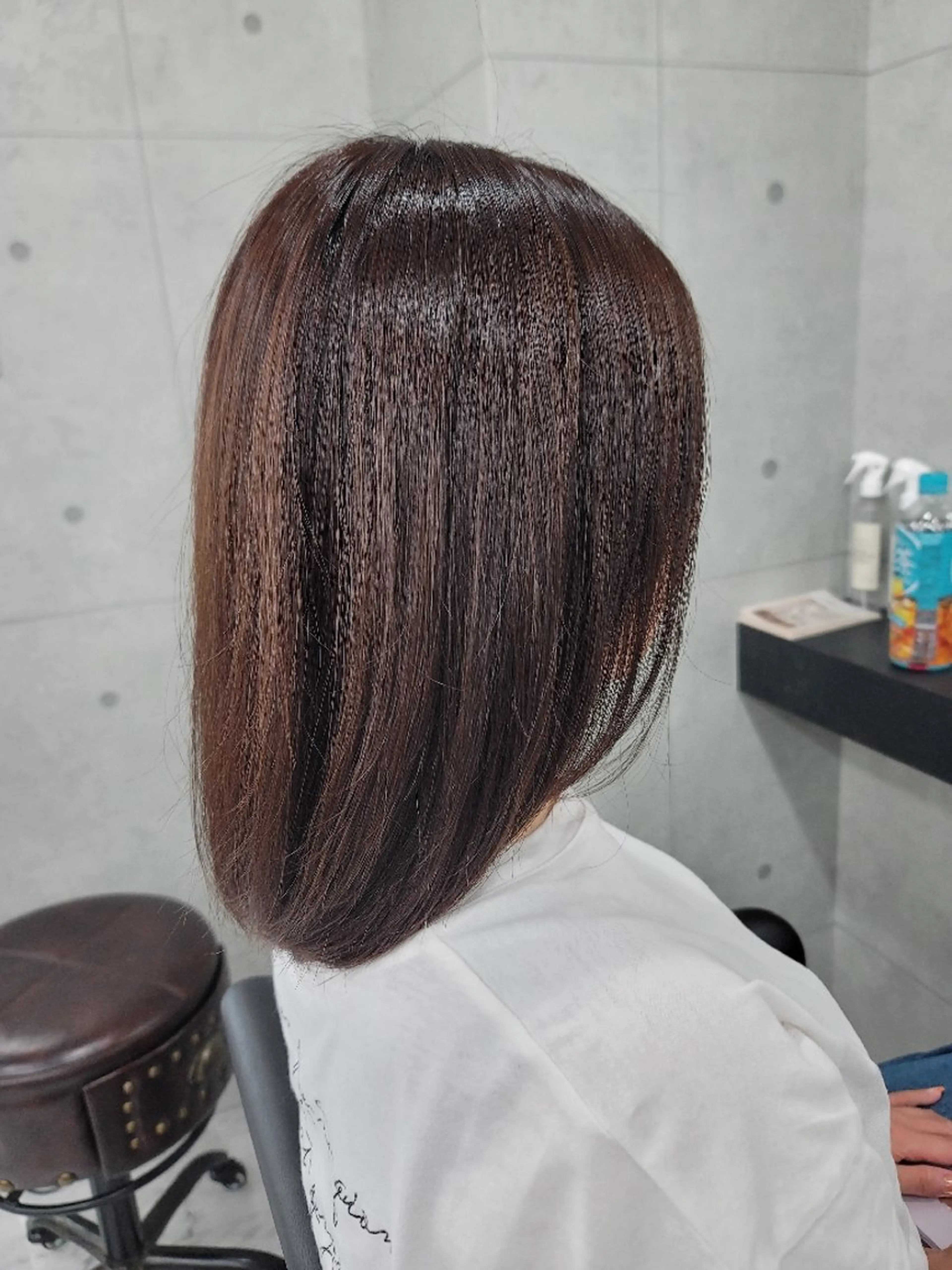 セミロング カラー ❇️安達 優心❇️ 髪質改善/艶髪特化のヘアスタイル