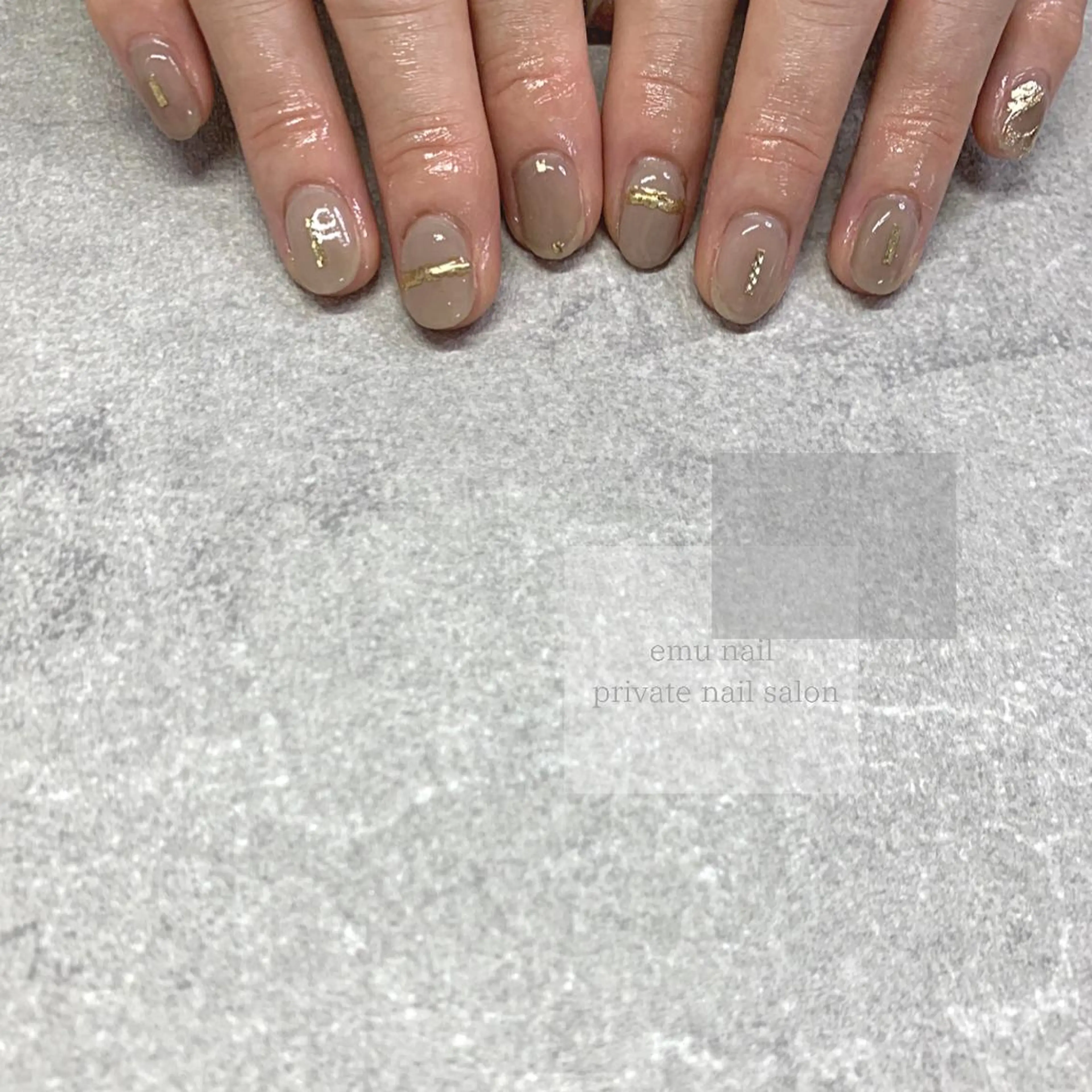 ネイル アートネイル ショートネイル emu nailのネイルデザイン