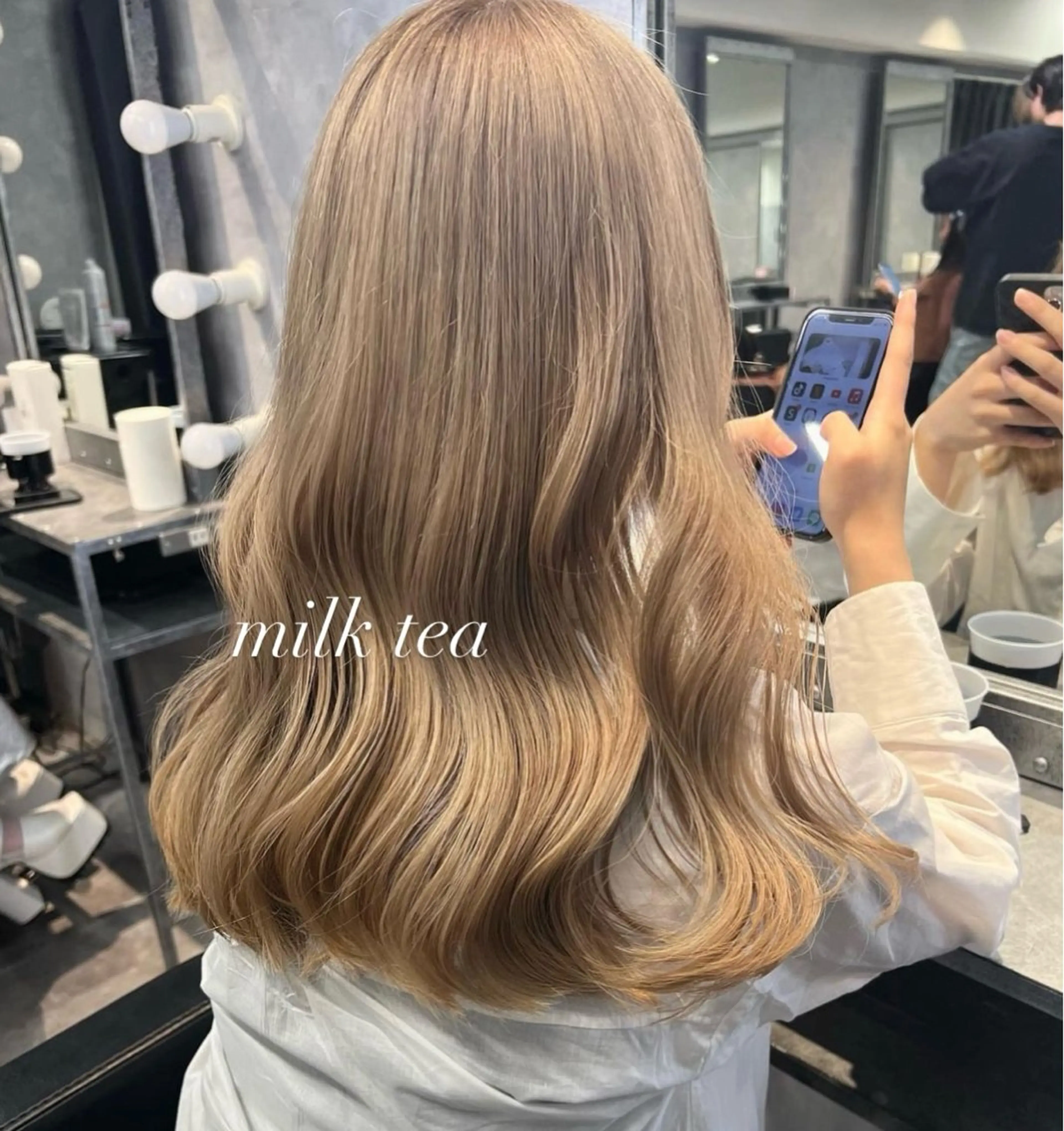 カラー ブリーチ ケアブリーチ TOMONA👑 GiseL梅田店のヘアスタイル