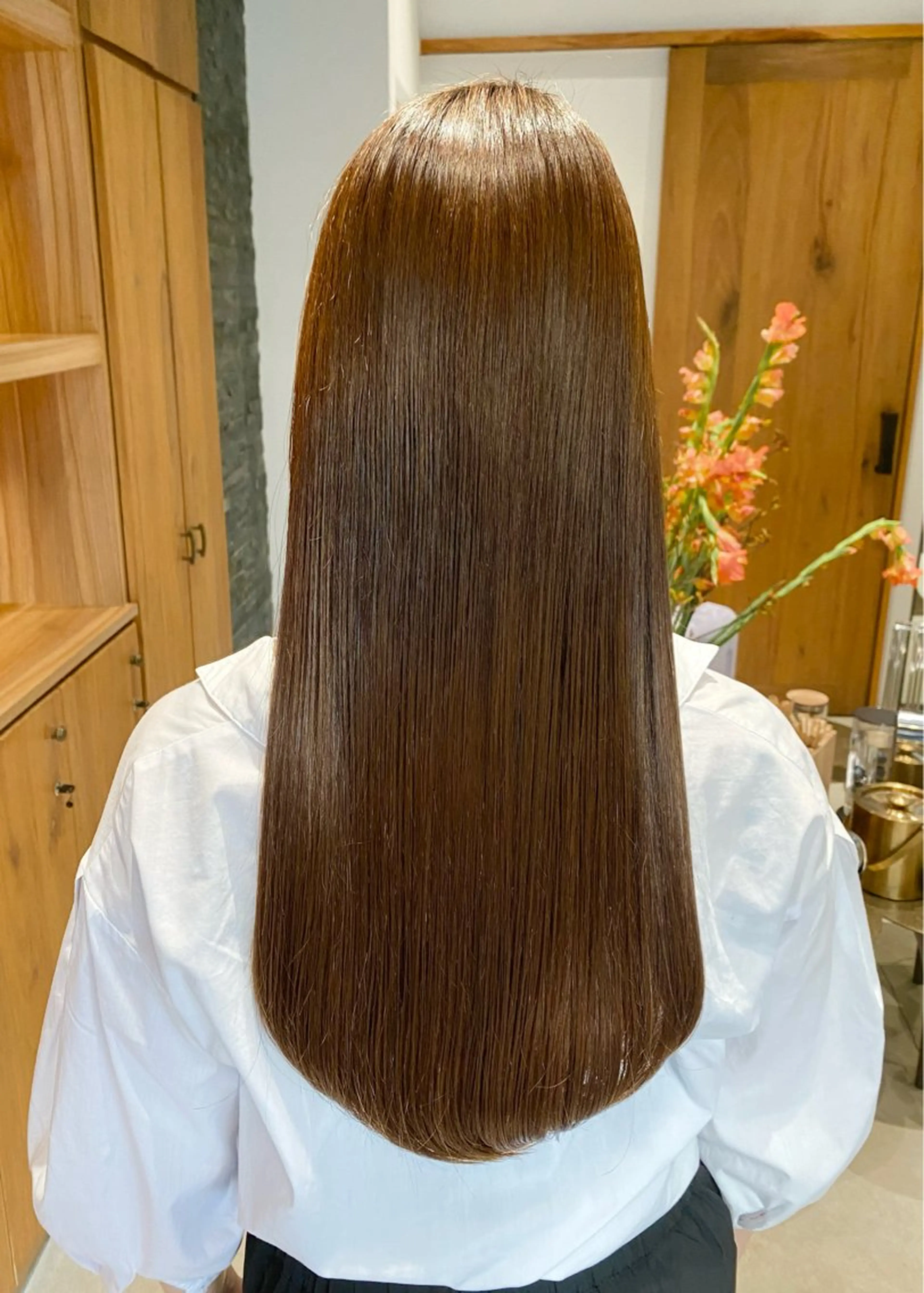 セミロング トリートメント ヘッドスパ 東 友貴のヘアスタイル