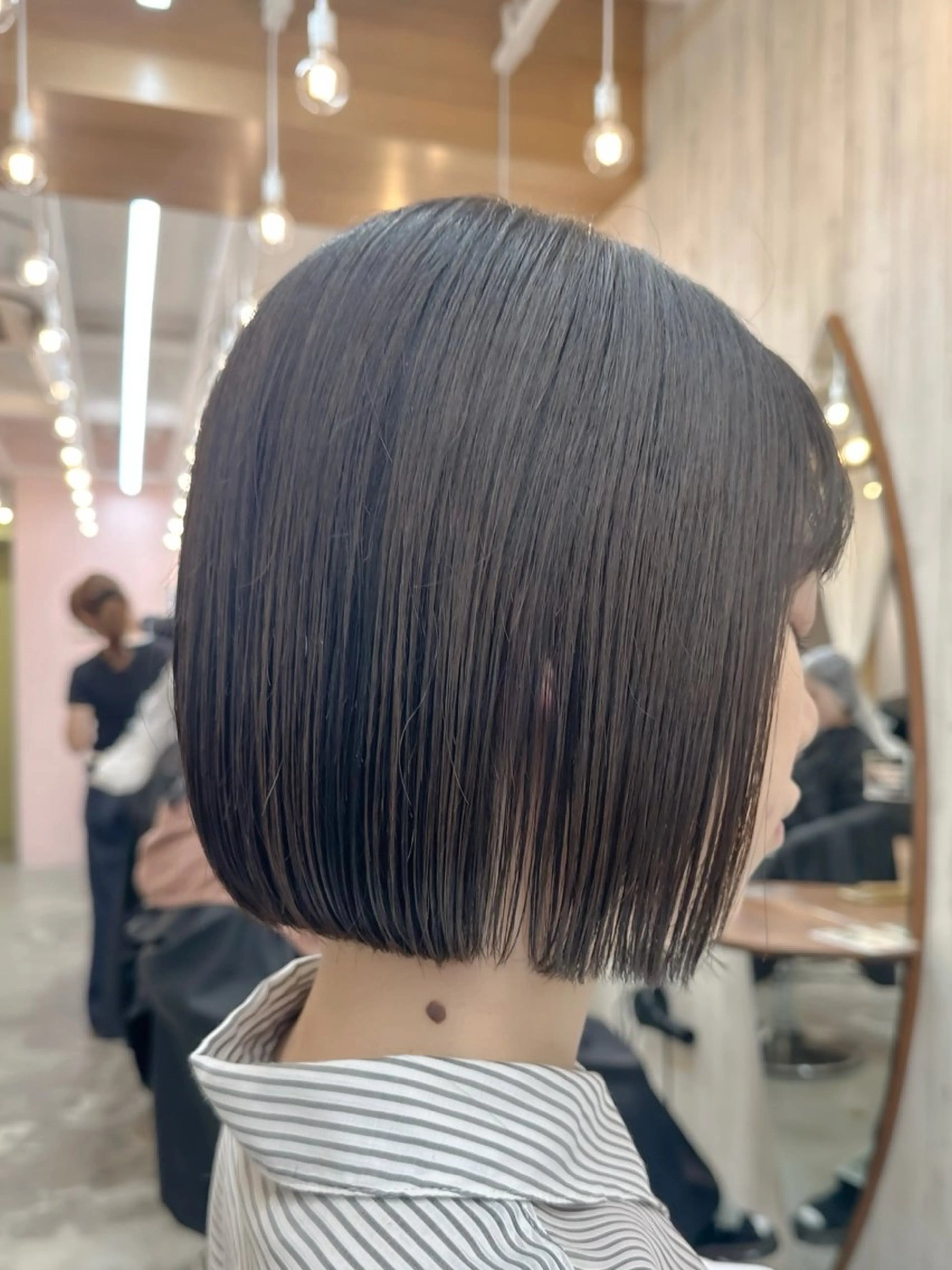 ショート カラー 縮毛矯正 カット ヘアカラー トリートメント 縮毛矯正💎ショート /ボブ❣️ともきのヘアスタイル