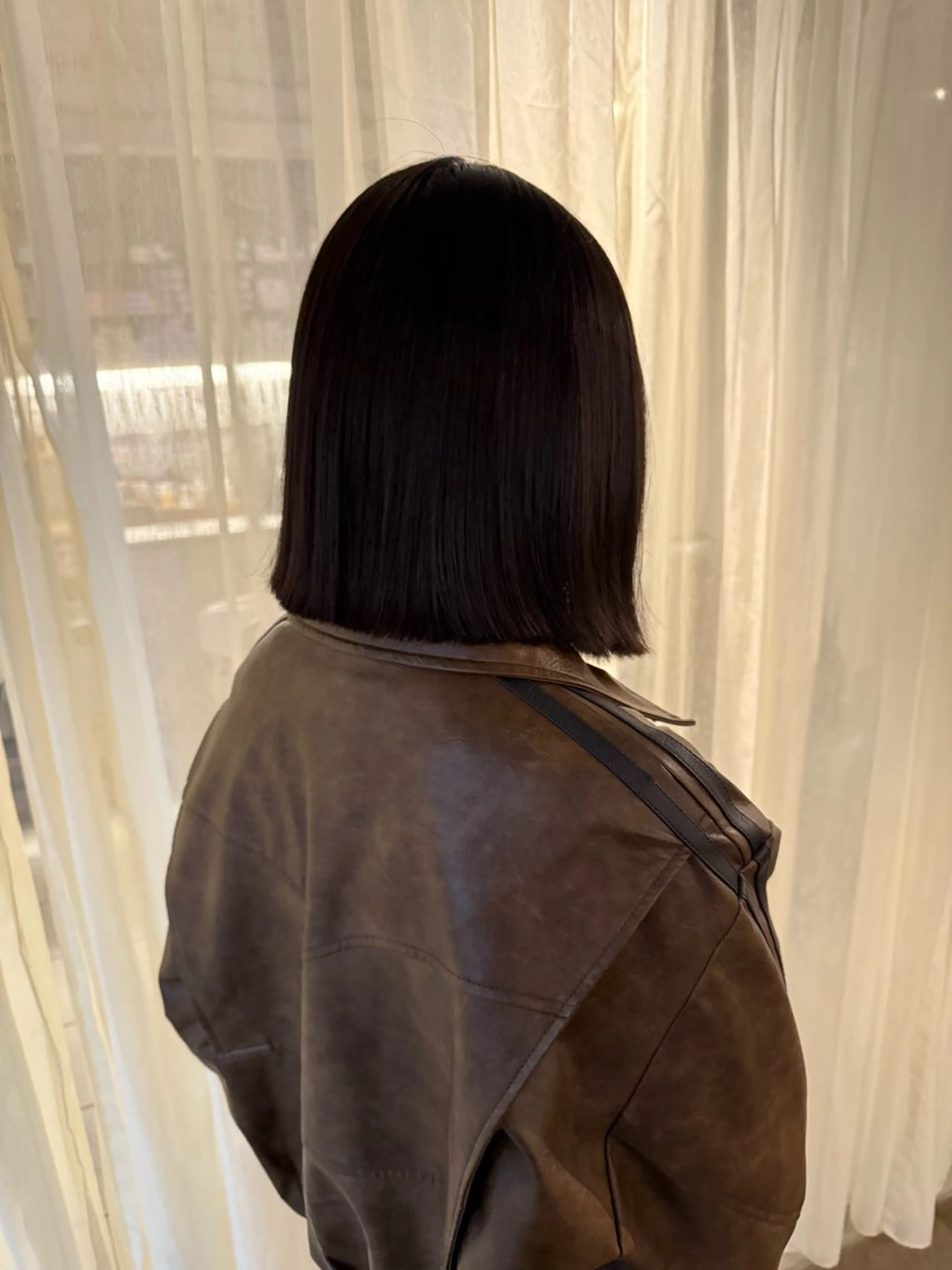 ショート replay所属・藤原 百花のヘアスタイル