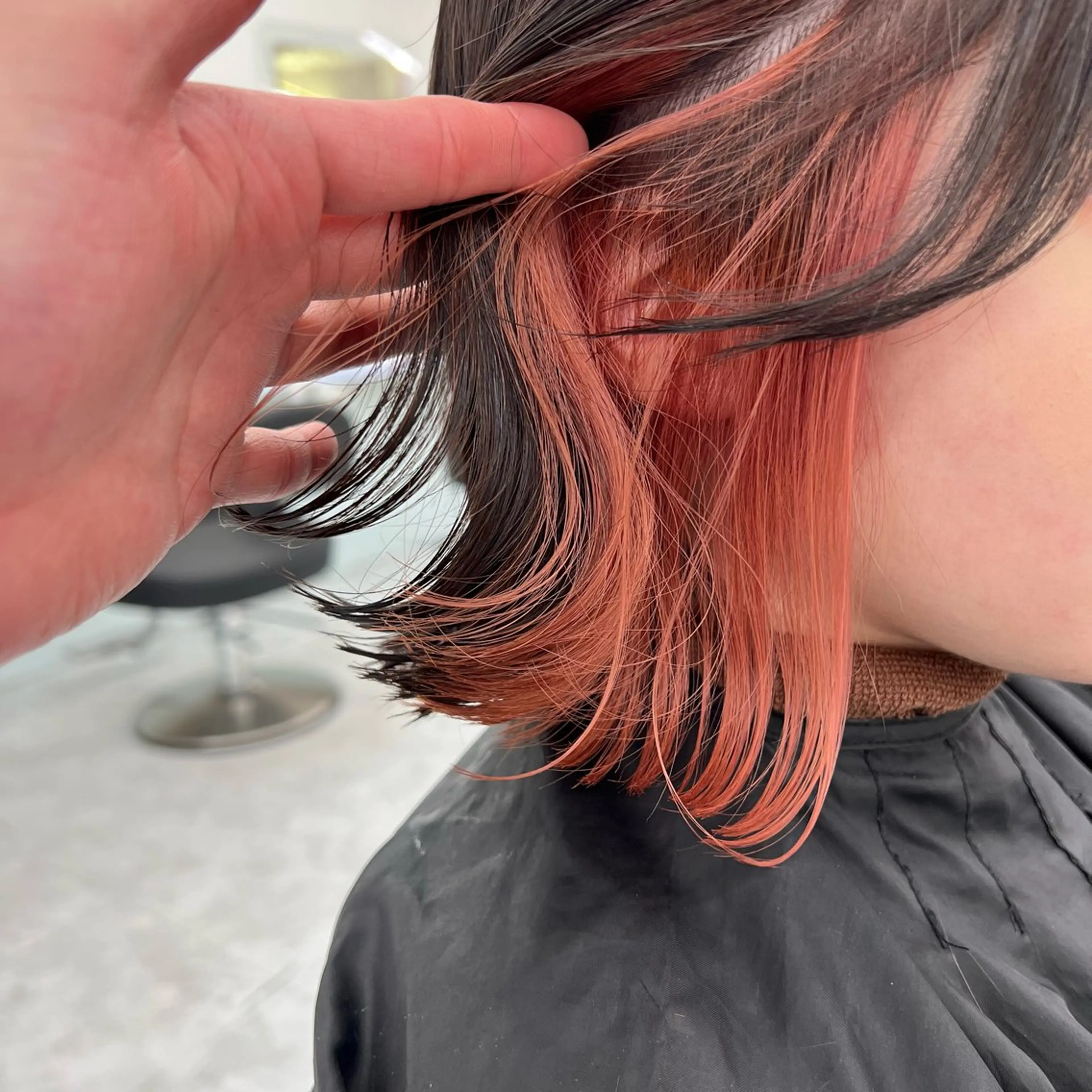 ミディアム カラー 💫トレンドパーマ 友輝💫のヘアスタイル