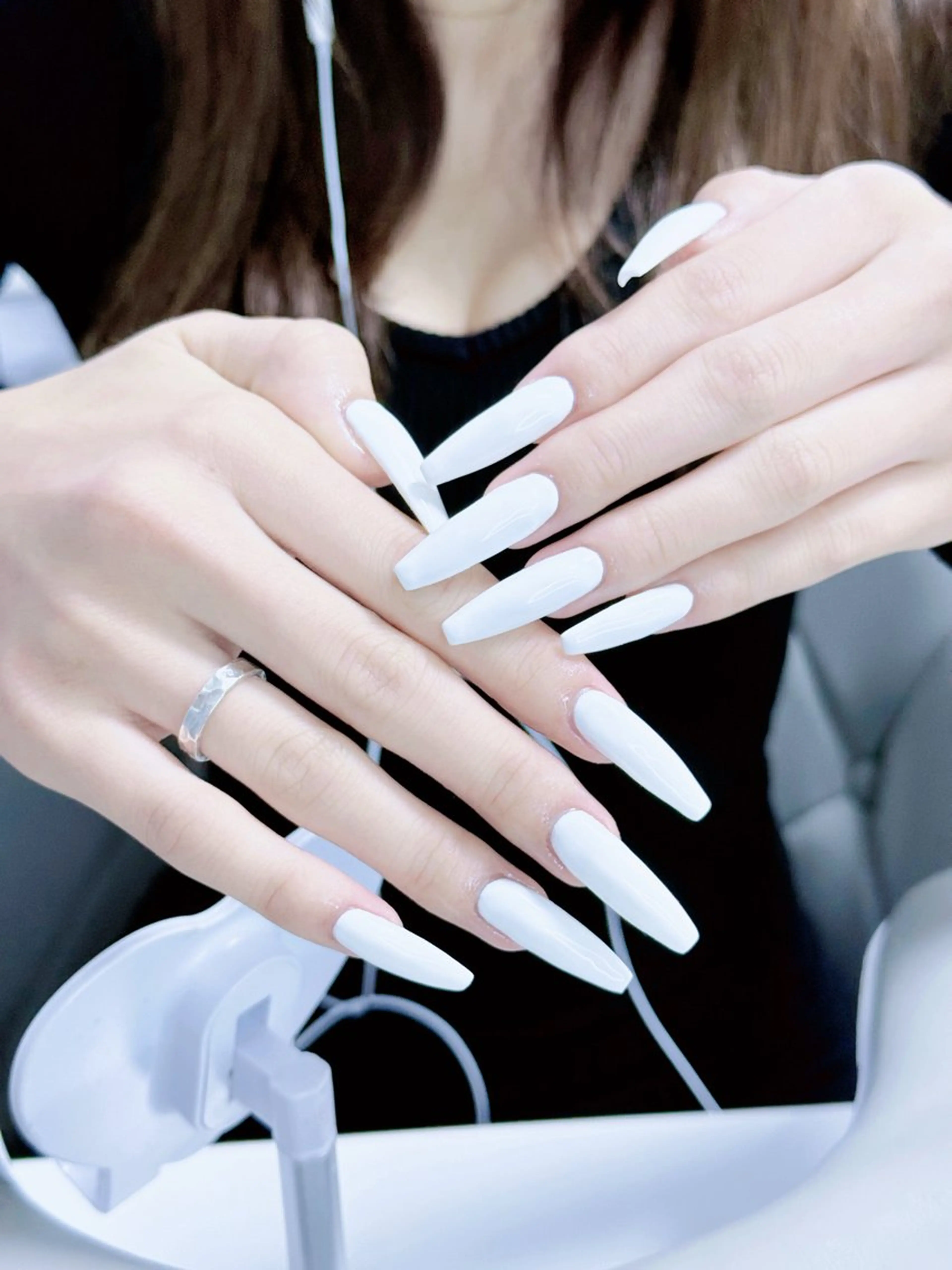 ネイル グラデーション ミラーネイル ニュアンスネイル ネイルチップ ハンドネイル Kitty Nailのネイルデザイン