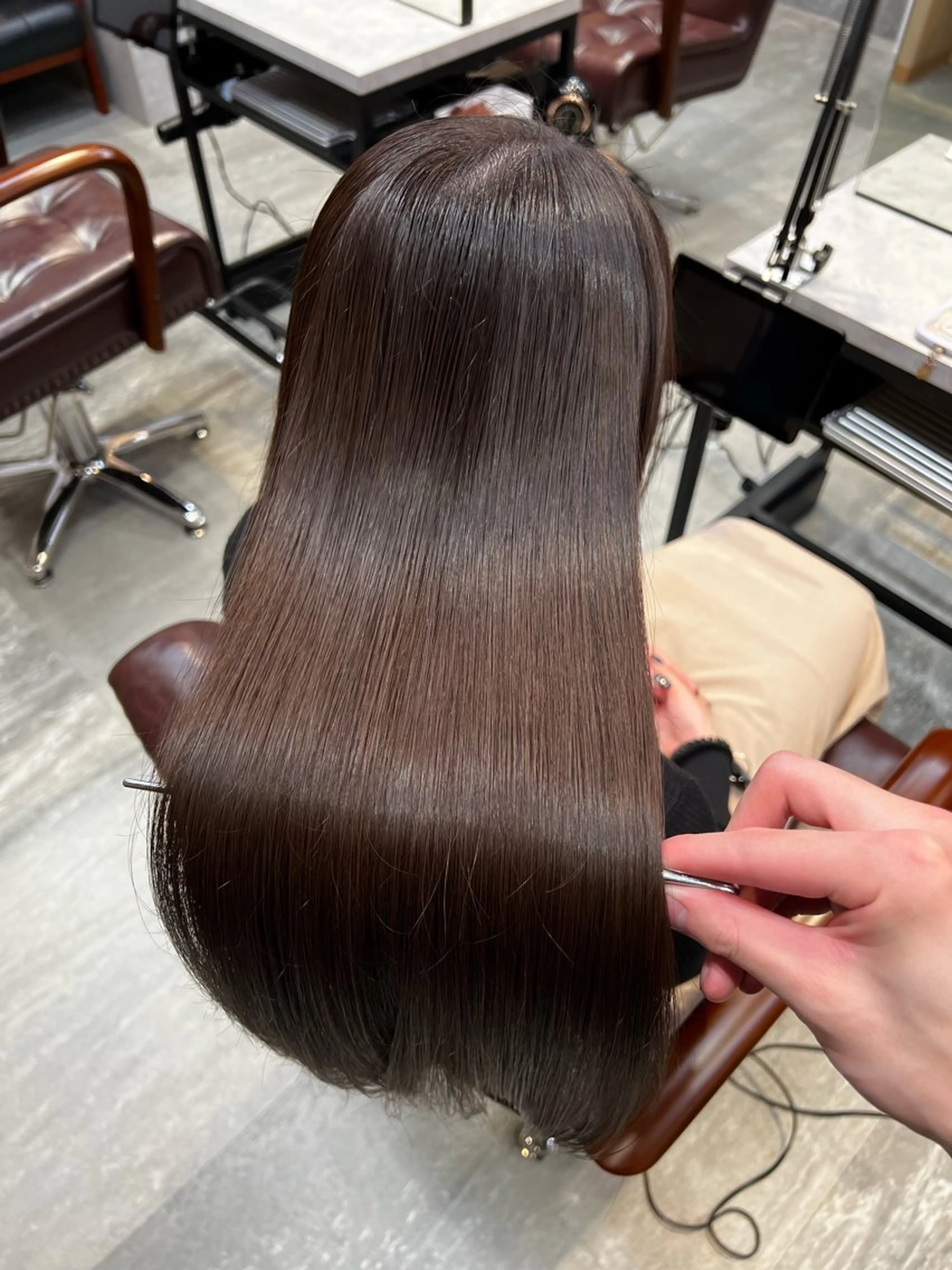 ロング 韓国レイヤー×艶髪 /TAICHI🤍のヘアスタイル