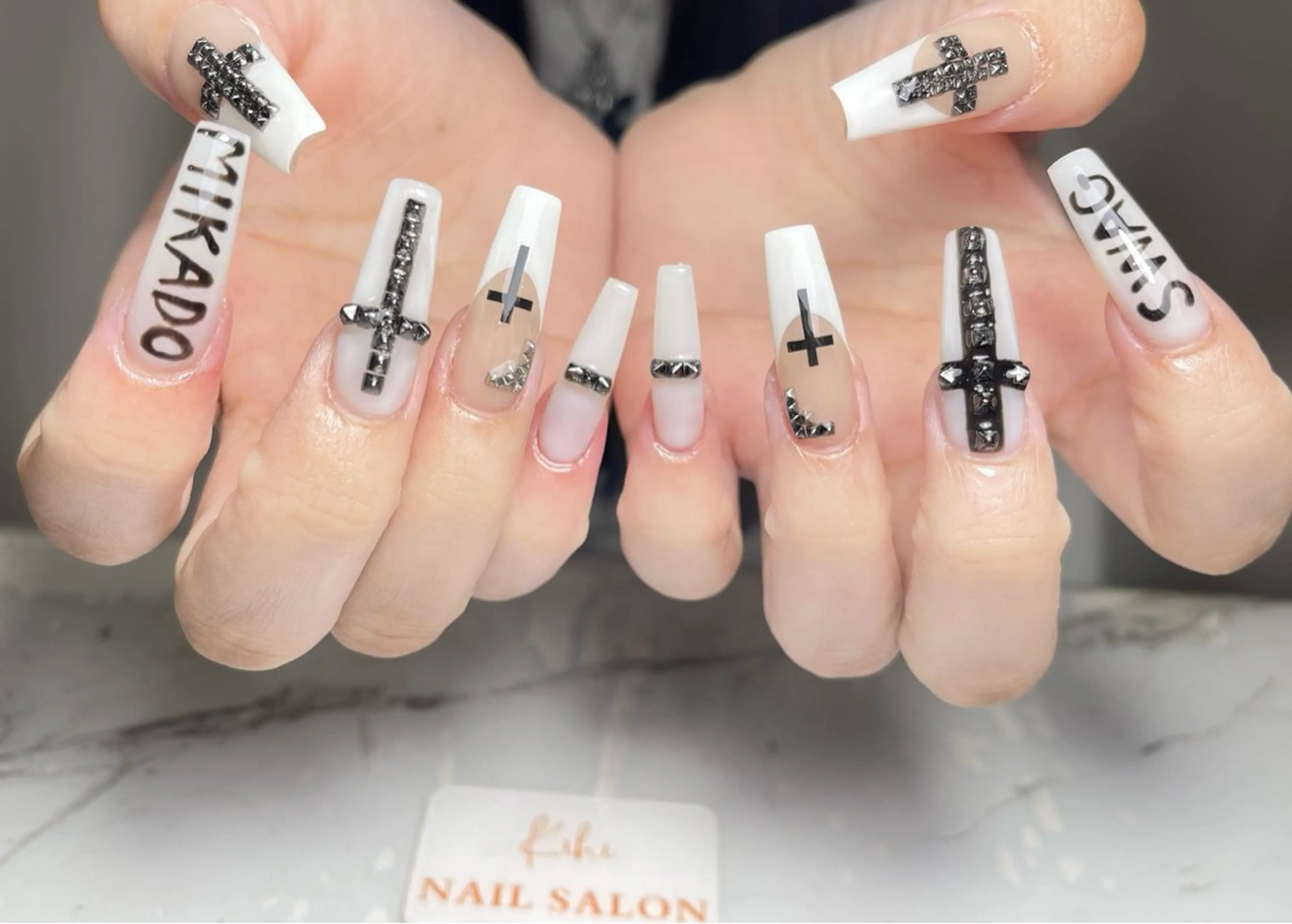 ネイル アートネイル フレンチネイル ジェルネイル グラデーション 韓国ネイル Nail Salon Kihi さくらのネイルデザイン
