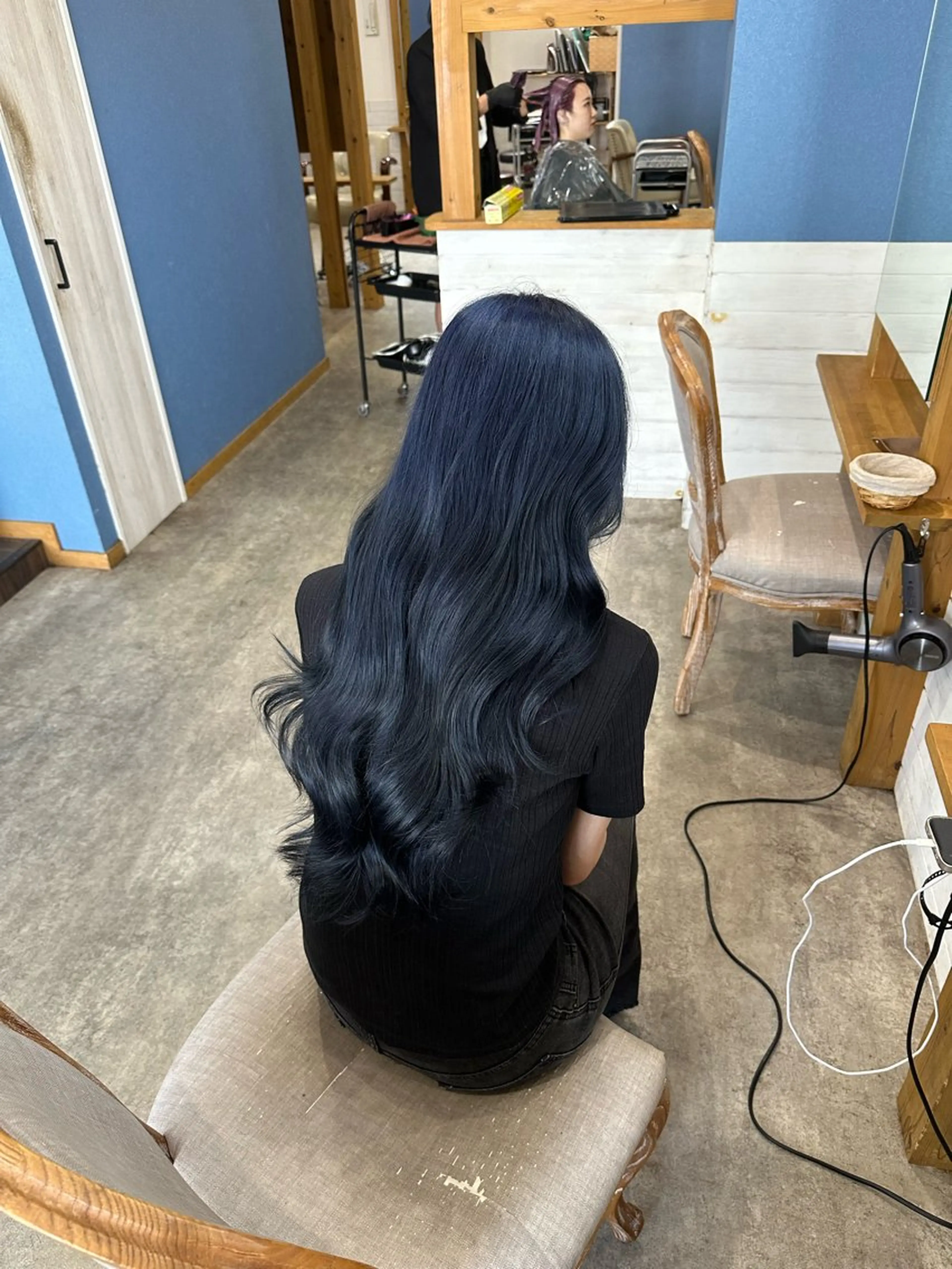 ロング カット ヘアカラー トリートメント ハイクオリティカラー /kizunaのヘアスタイル