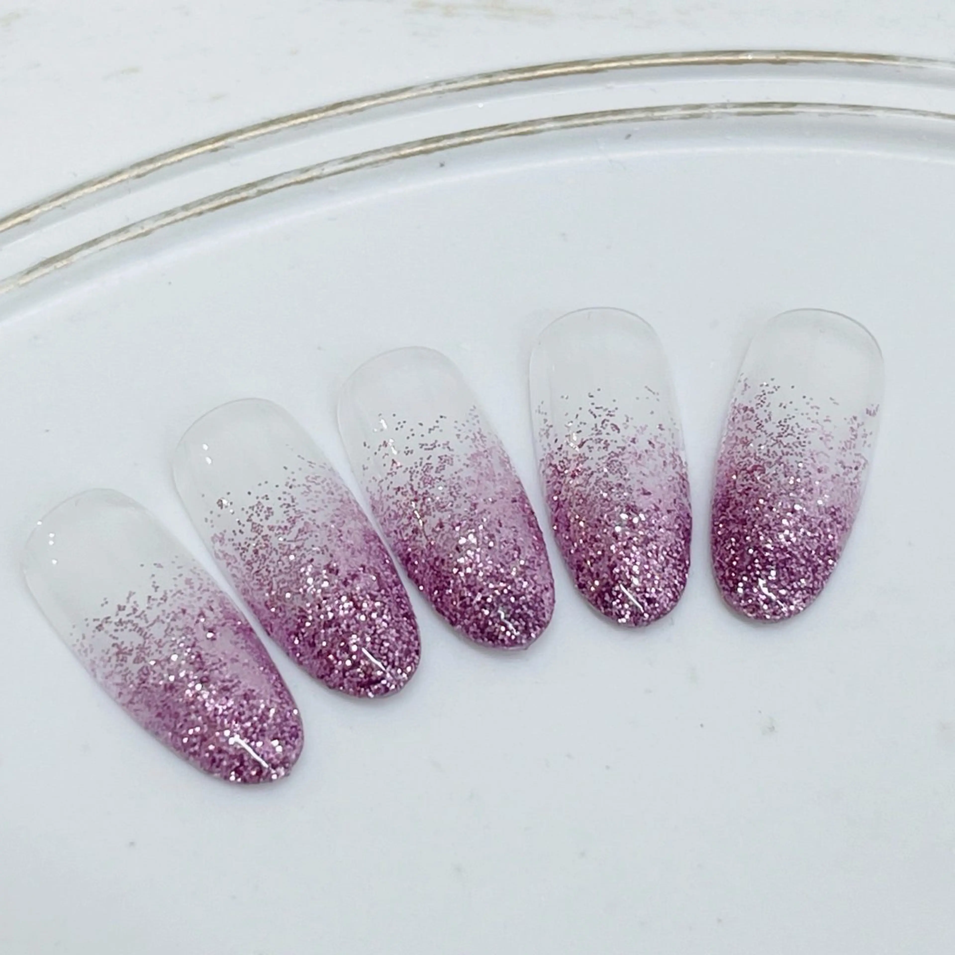 【ずっとオフ無料🎶】ラメグラデーションの写真