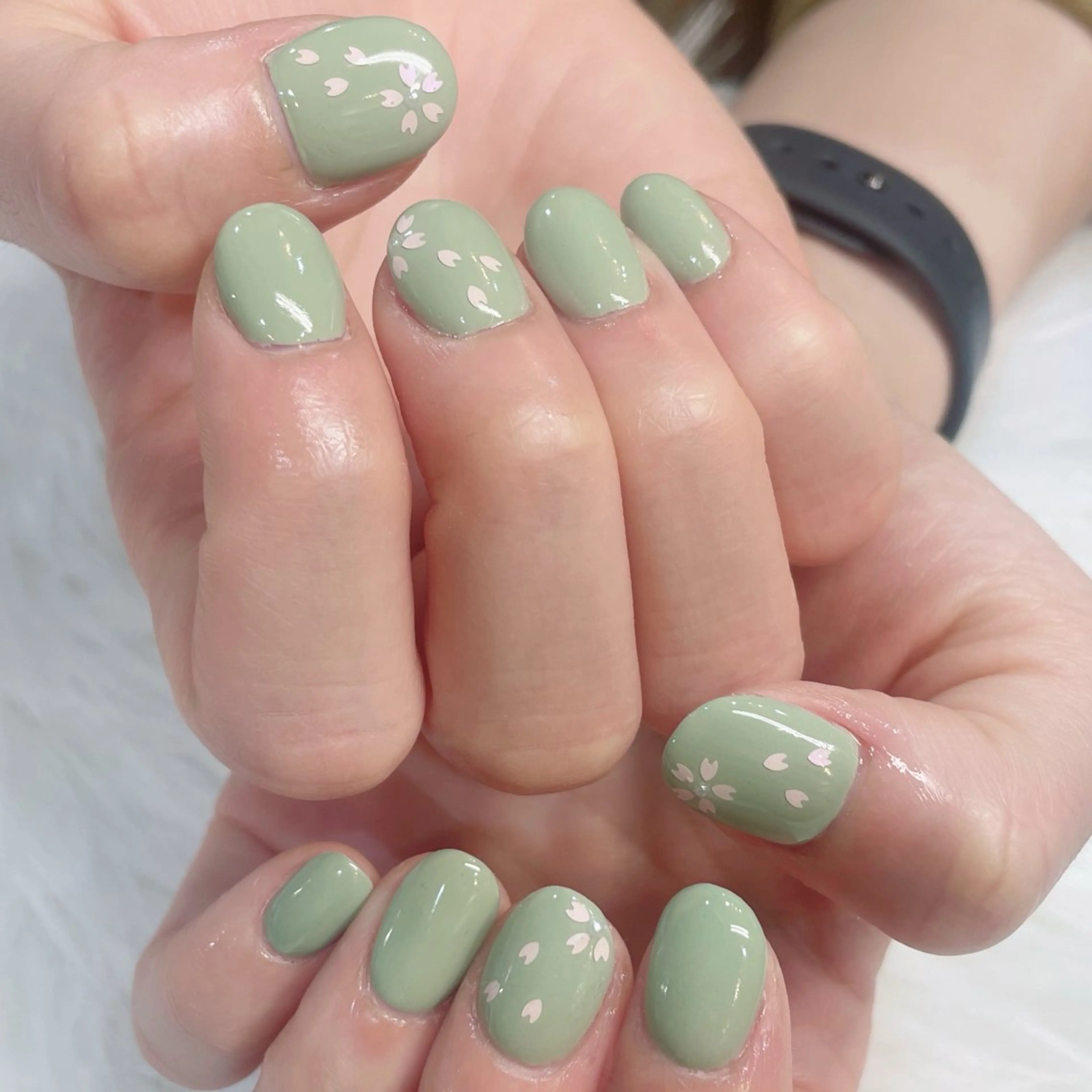 ネイル 春ネイル エリクサーネイル池袋店所属・エリクサーネイル池袋 大槻のネイルデザイン