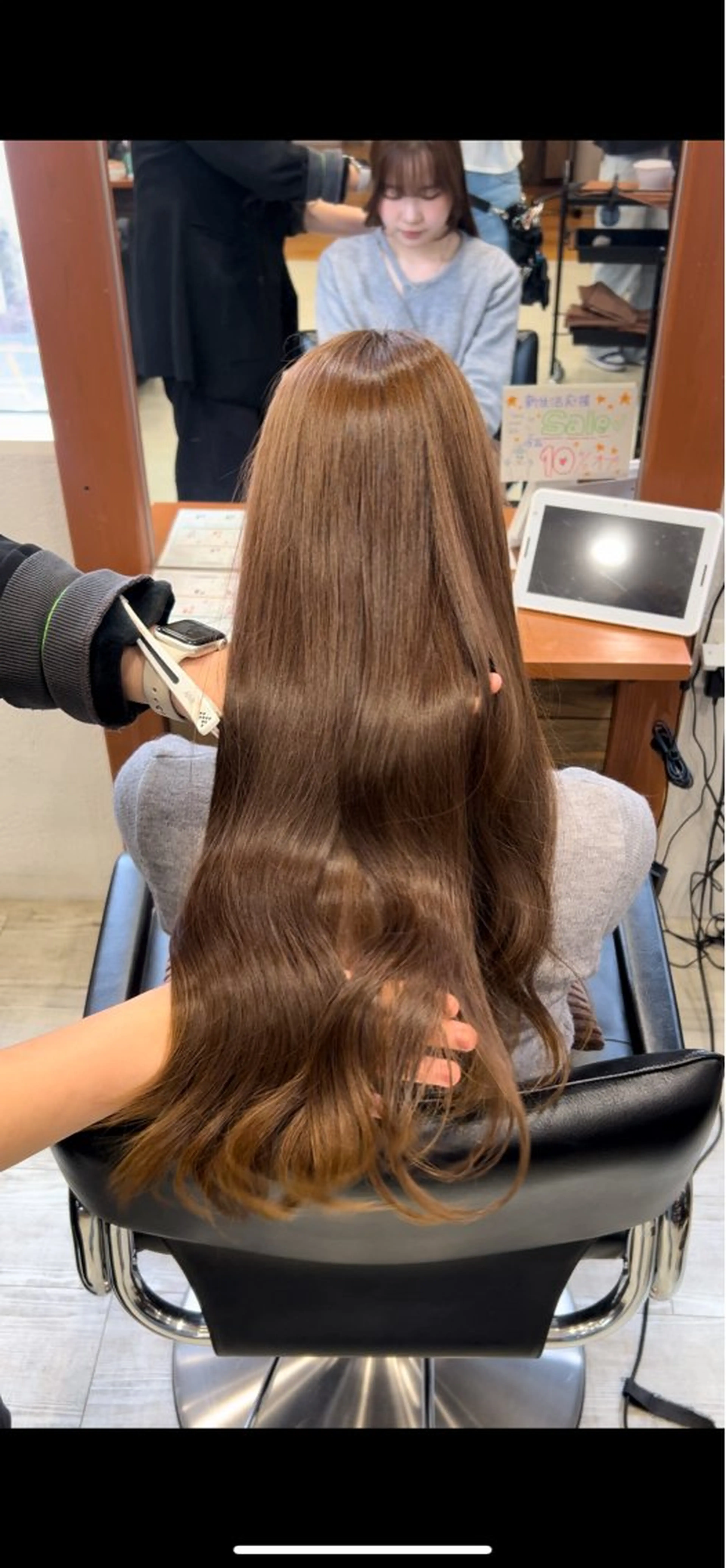 カラー 透明感カラー ヘアカラー CIEL 難波店所属・🎀透明感/レイヤ ー/Kotona🎀のヘアスタイル