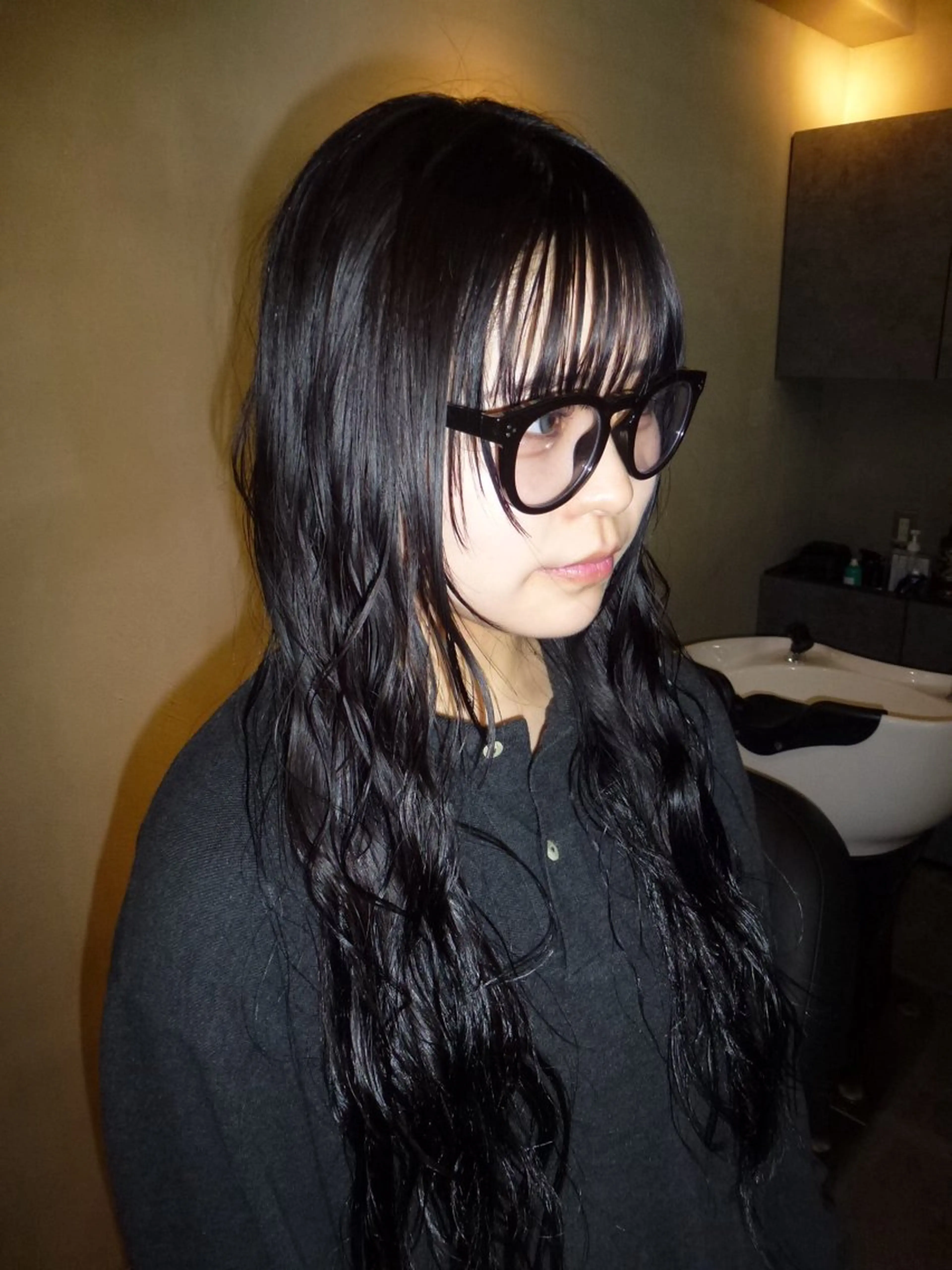 ロング カラー MISAKI🪐 縮毛矯正のヘアスタイル