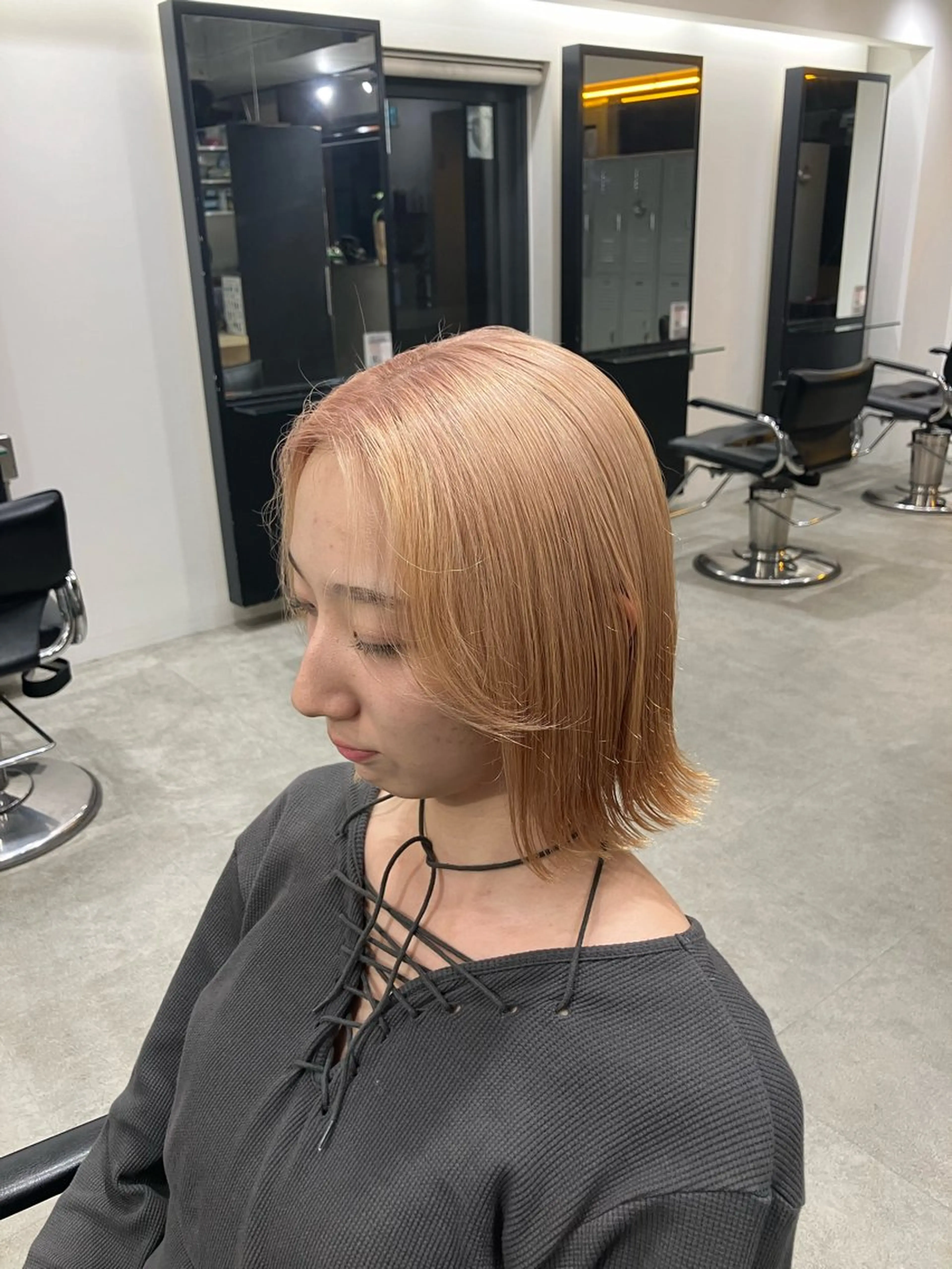 ミディアム カラー fifth原宿 A:Ri🧸のヘアスタイル