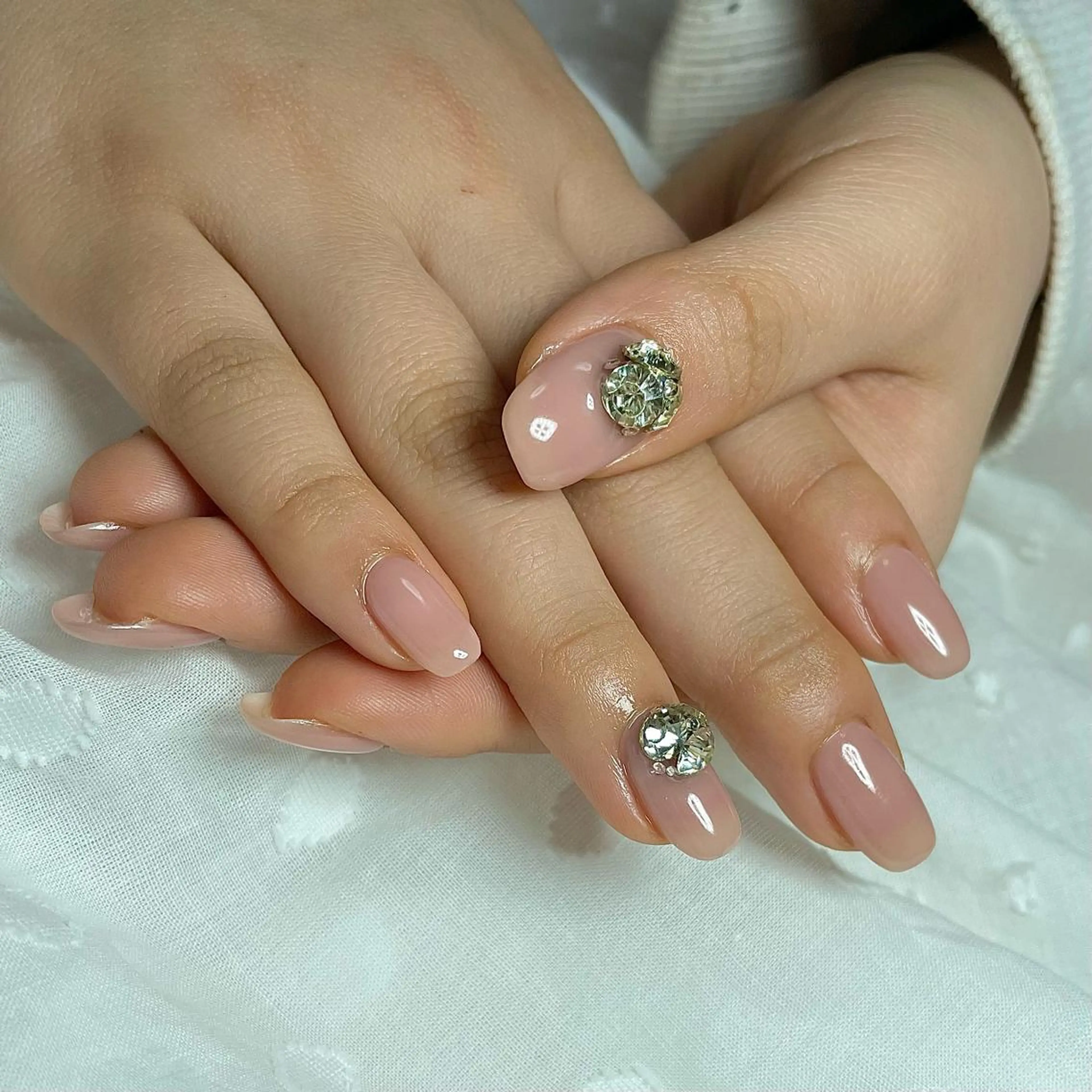 ネイル ワンカラーネイル ハンドネイル Nailsalon BLOOM🌷 山崎のネイルデザイン