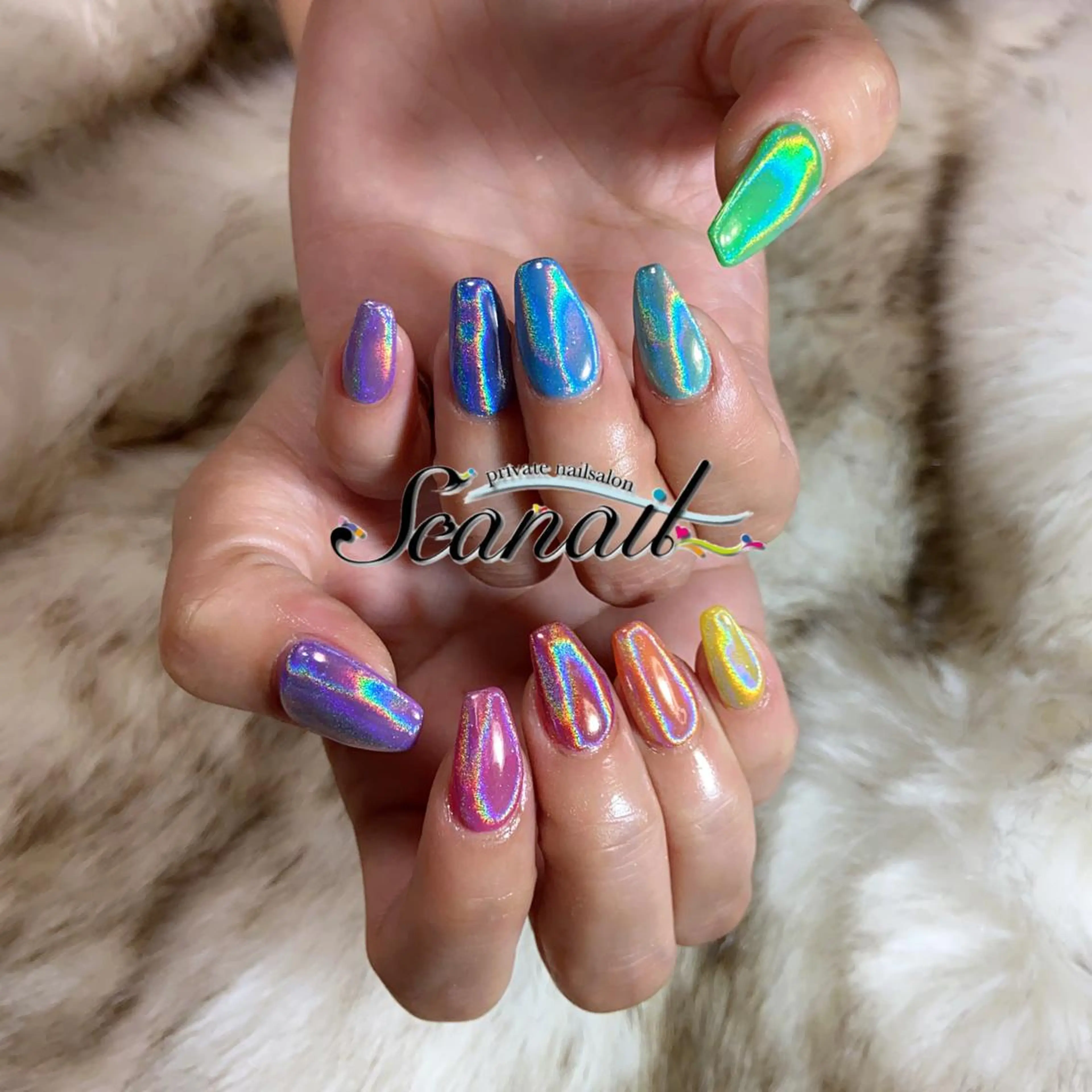 ネイル アートネイル フットネイル ジェルネイル キラキラネイル 持ち込み 小尾 栞のネイルデザイン