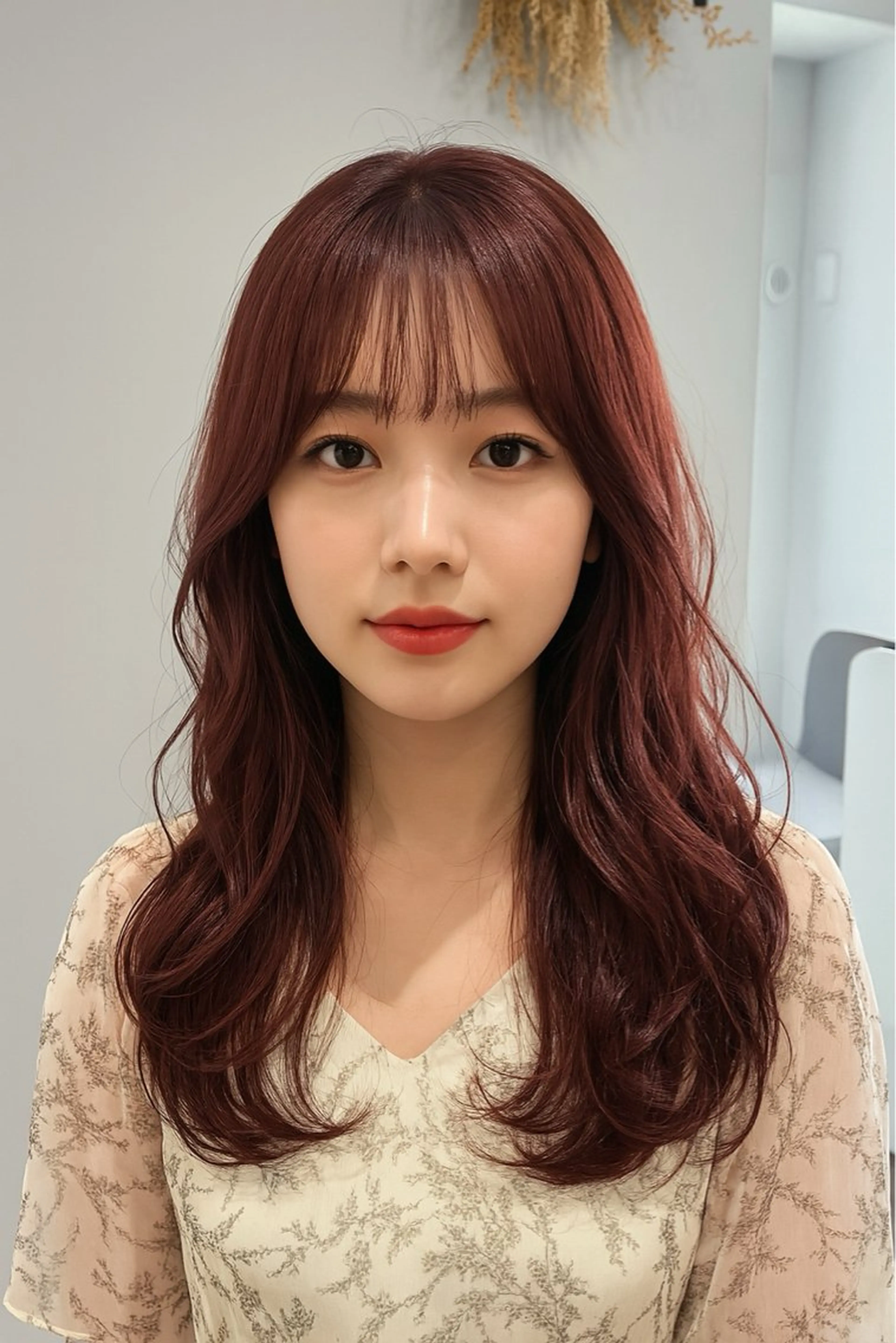 【いつまでも艶のある綺麗な髪でいたい！】韓国風艶カラー+5STEPTR+カットの写真