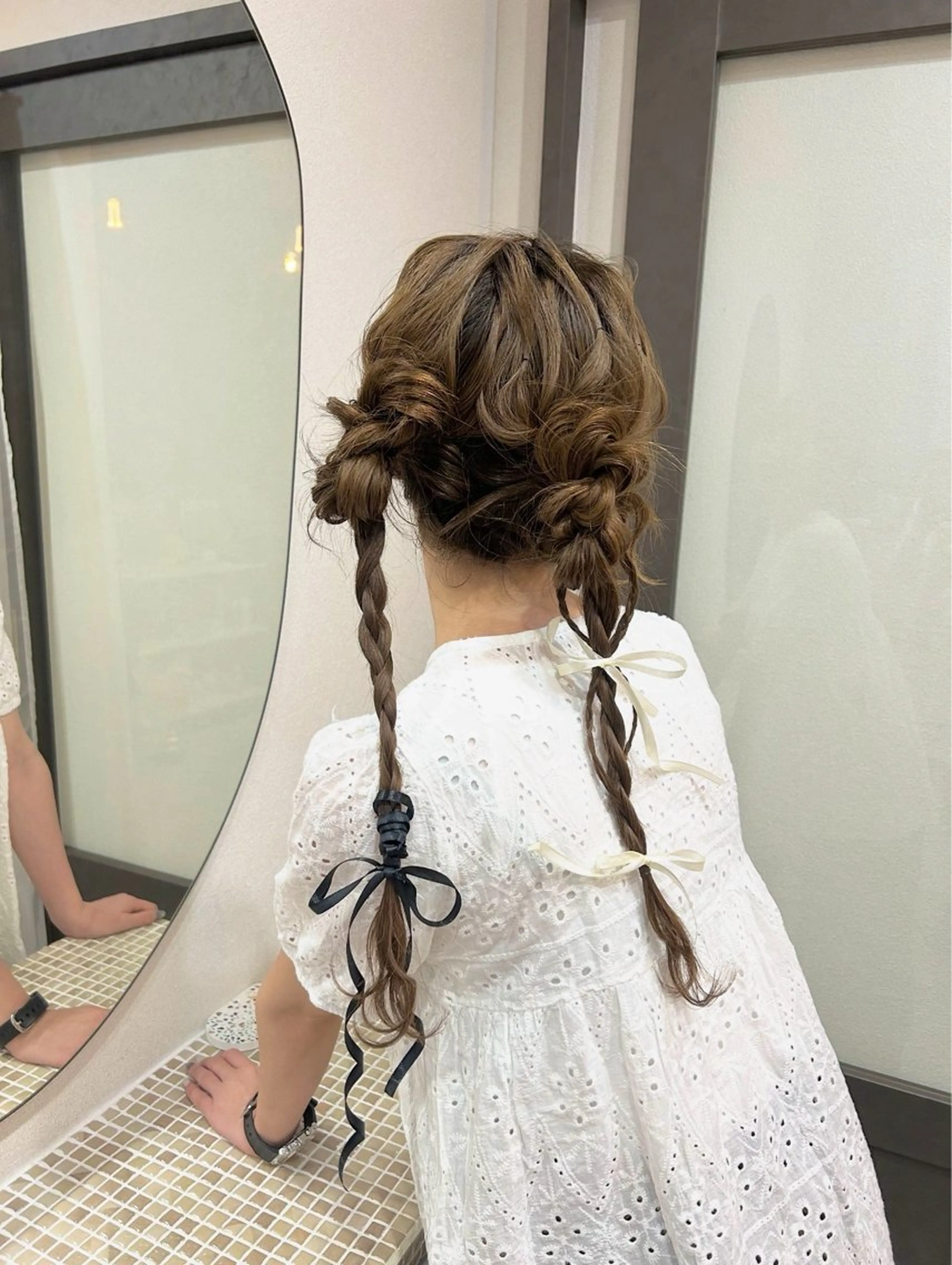 ロング ヘアセット 平沼 葉津紀のヘアスタイル