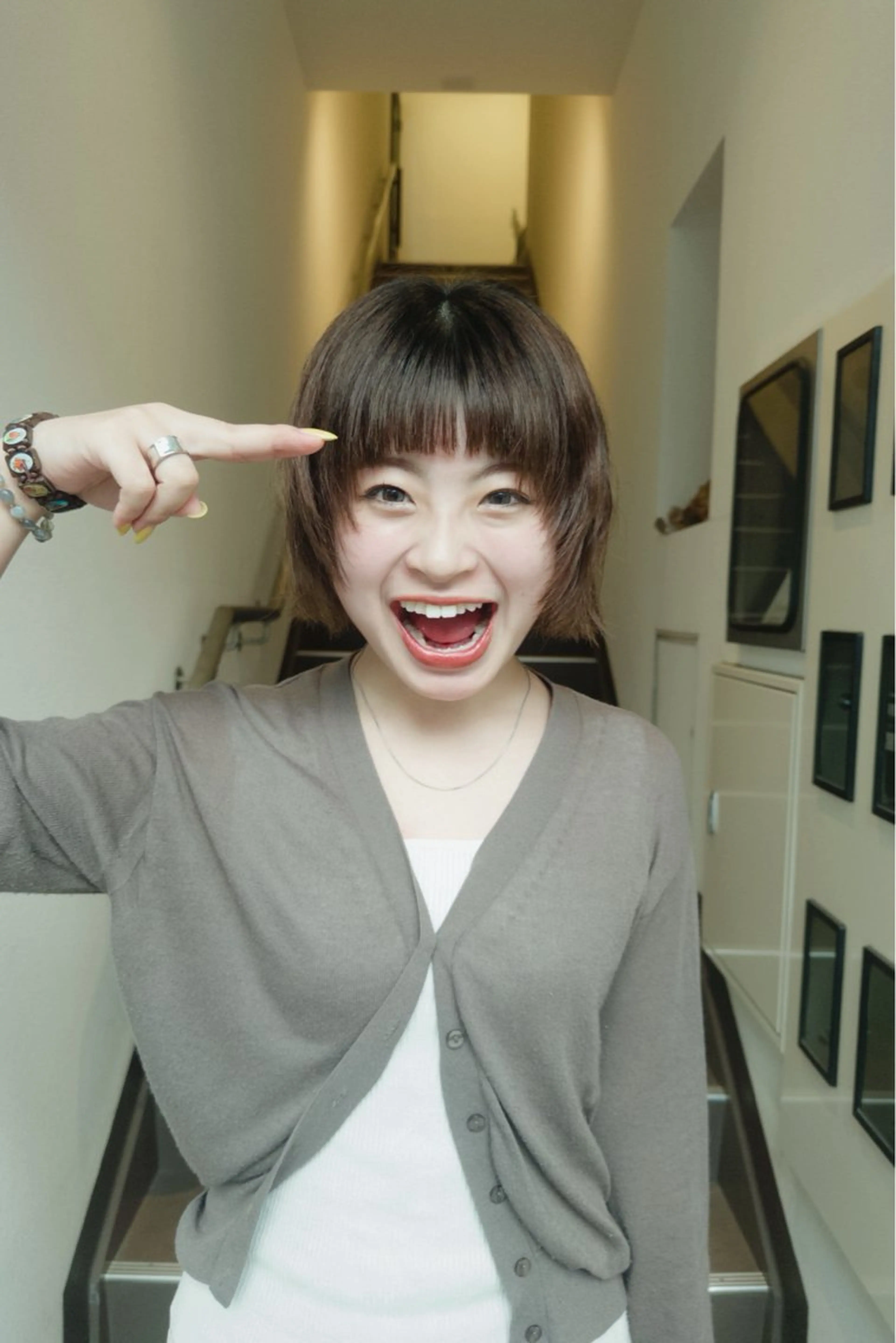 ショート カット パーマ 大須美容師 ぱるのヘアスタイル