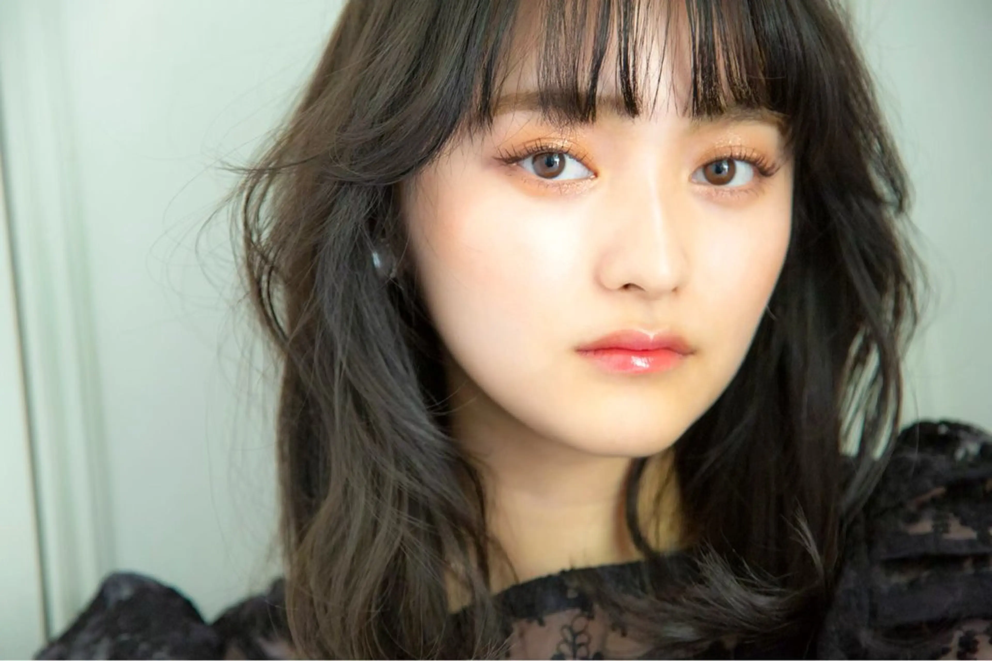 セミロング カラー 透明感カラー レイヤー/艶髪/ 髪質改善/YUYAのヘアスタイル