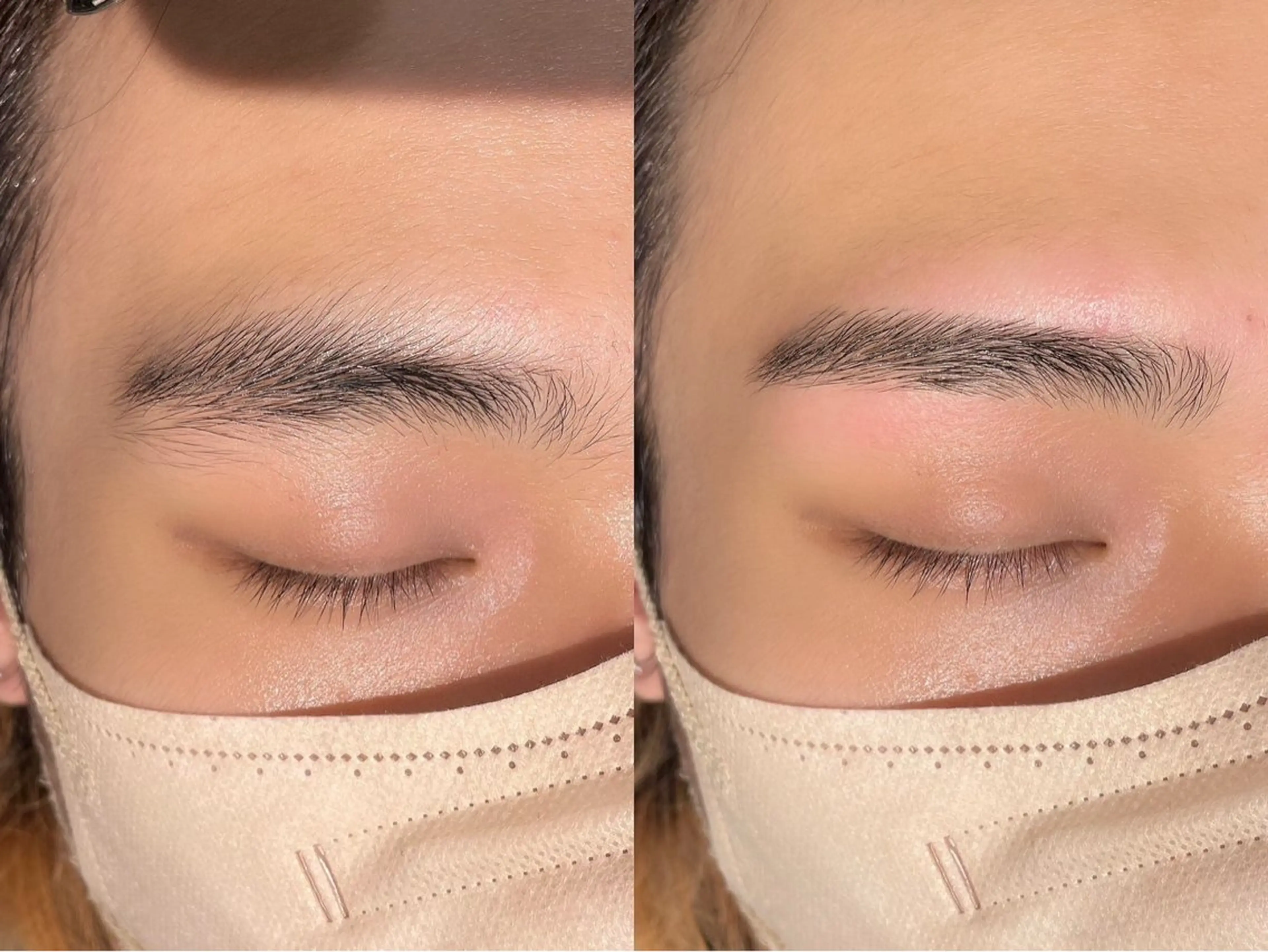 メンズ アイブロウ アイブロウ パリジェンヌ まつげパーマ専門店 AI所属・🐰Sara🐰 hair/eye🎀のマツエク・マツパデザイン